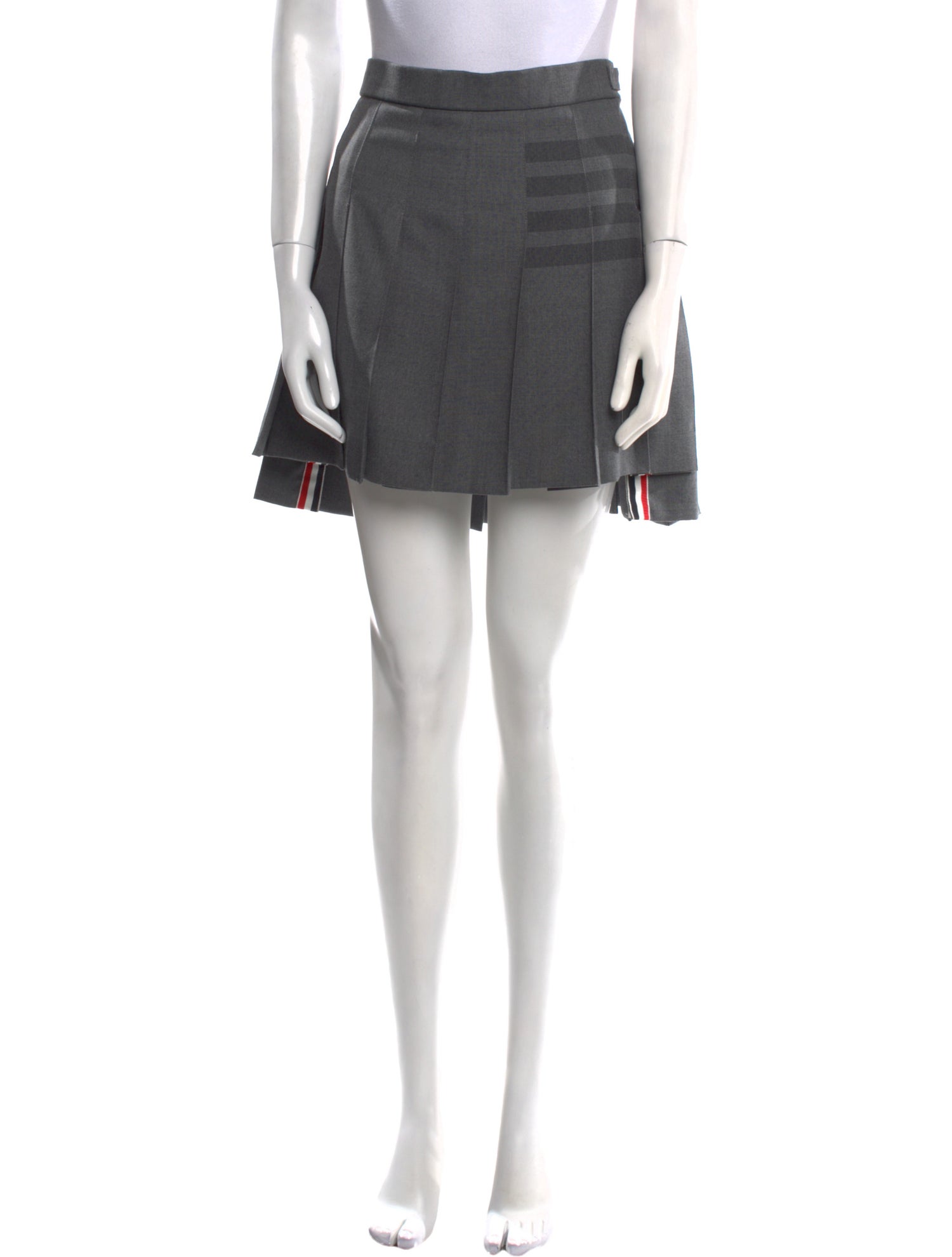 Thom Browne 4-Bar Mini Skirt