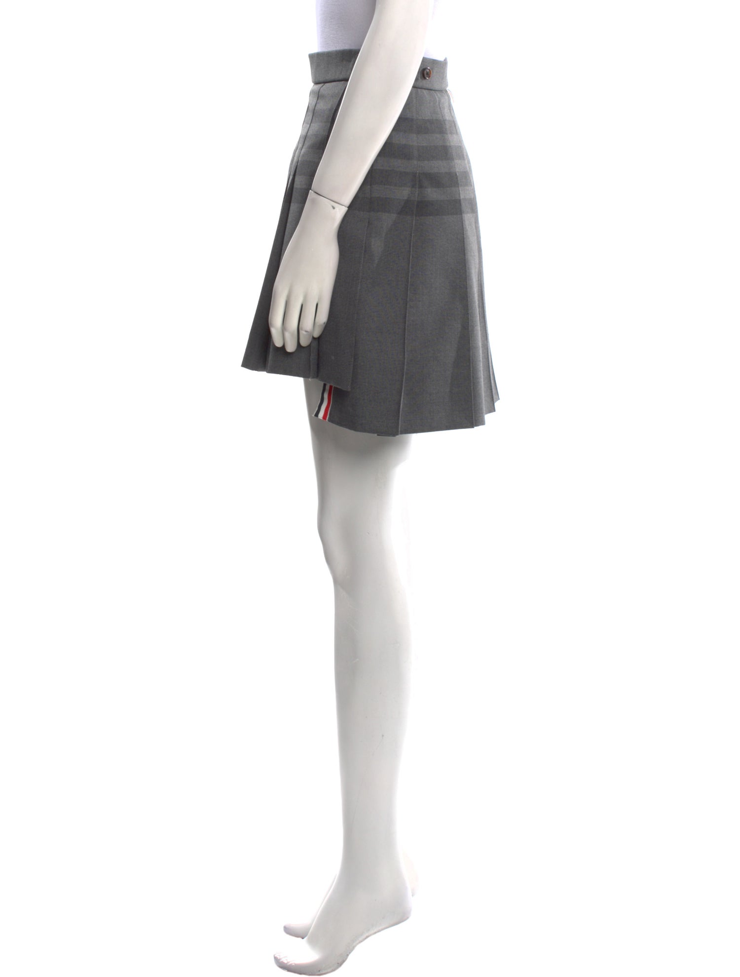 Thom Browne 4-Bar Mini Skirt