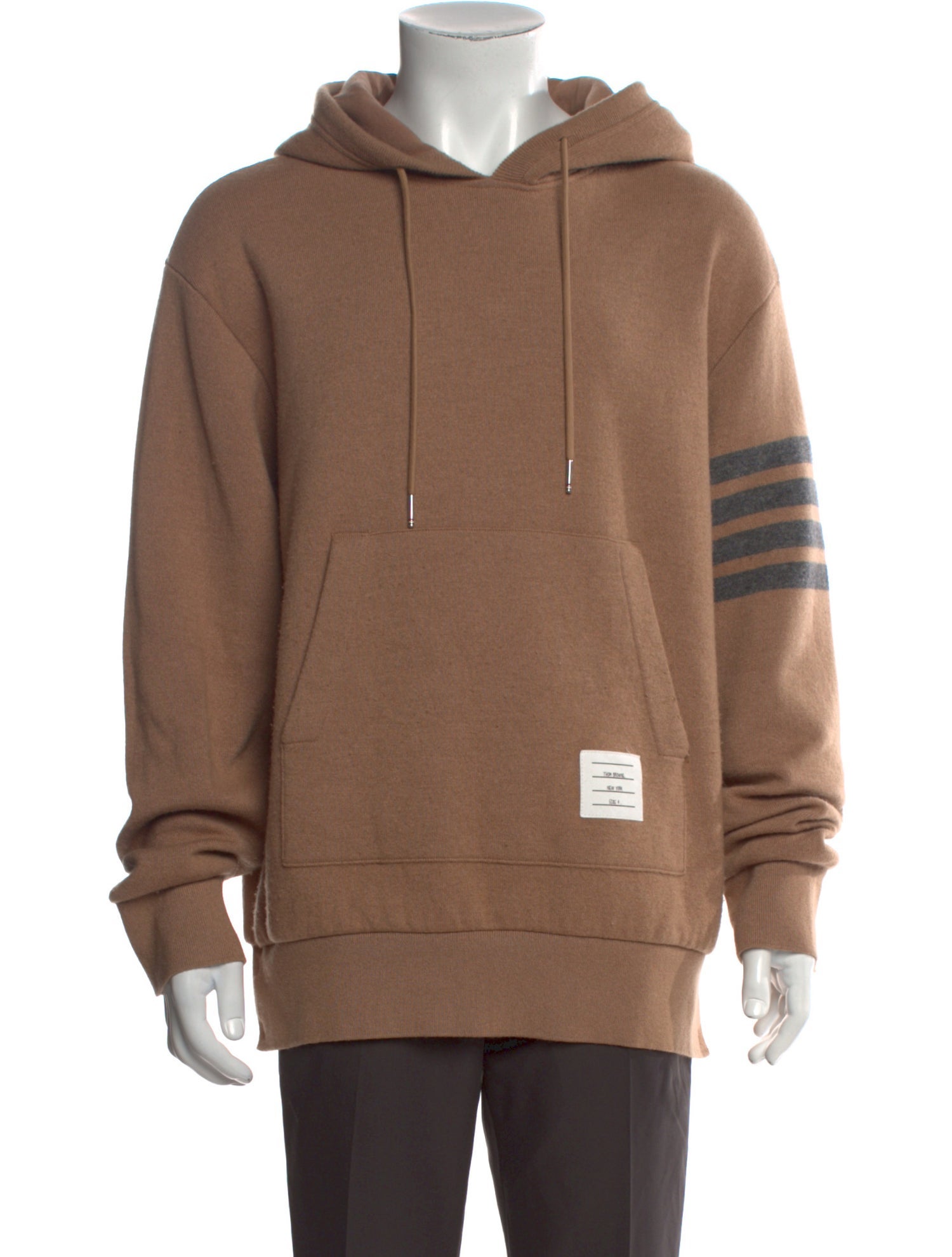 Thom Browne 4 Bar Stripe Graphic Print Cardigan