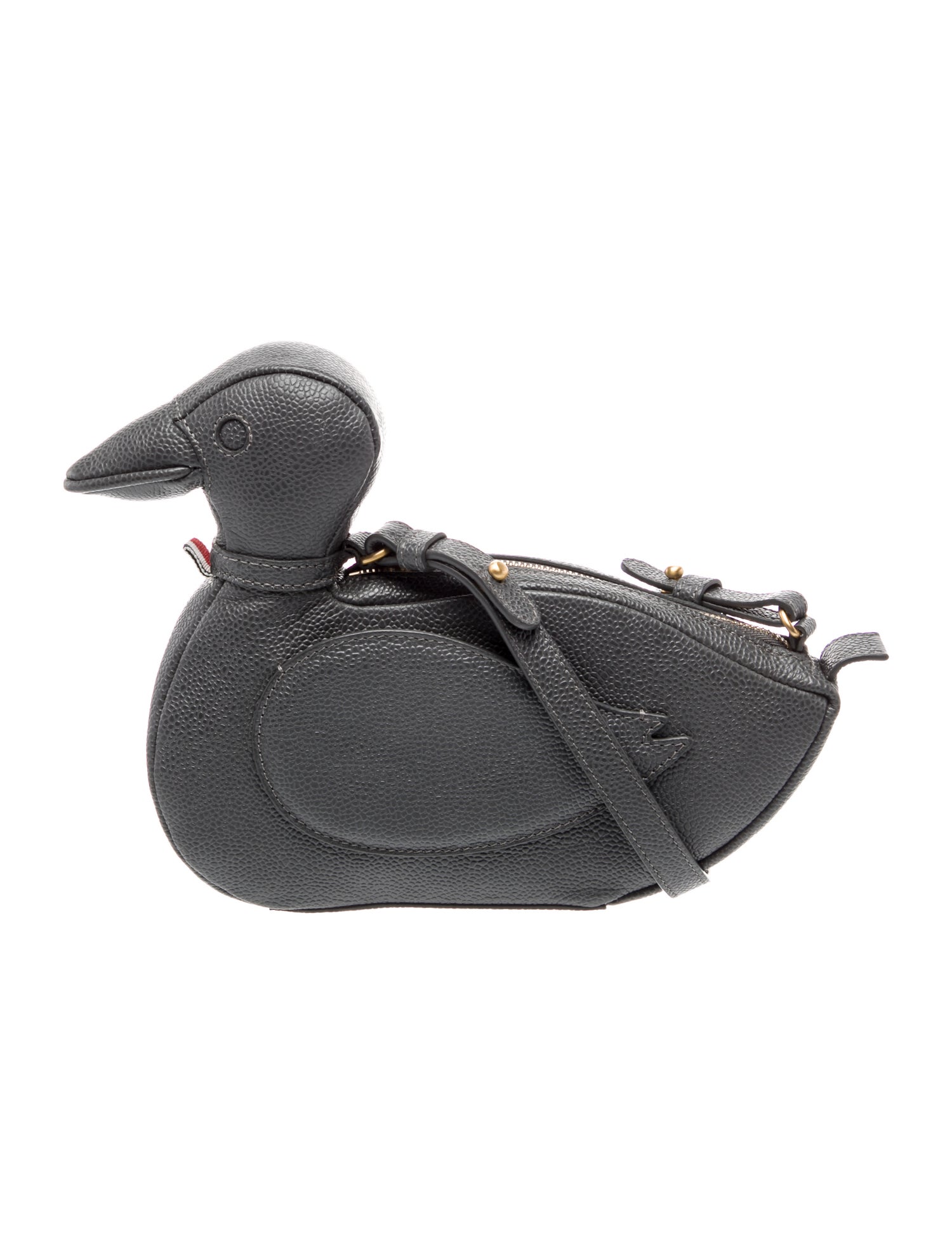 Thom Browne Leather Crossbody Bag