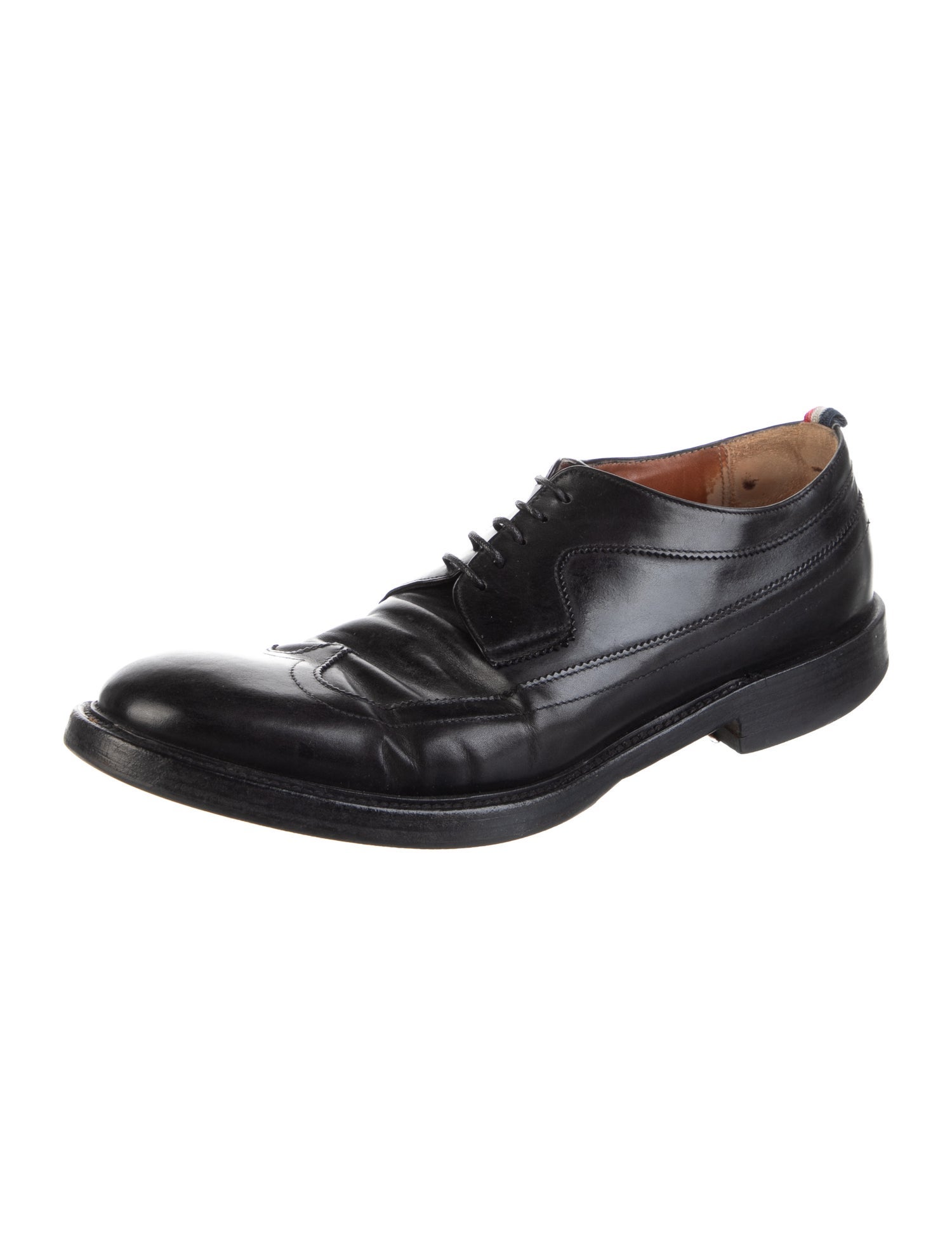 Thom Browne Leather Derby Shoes