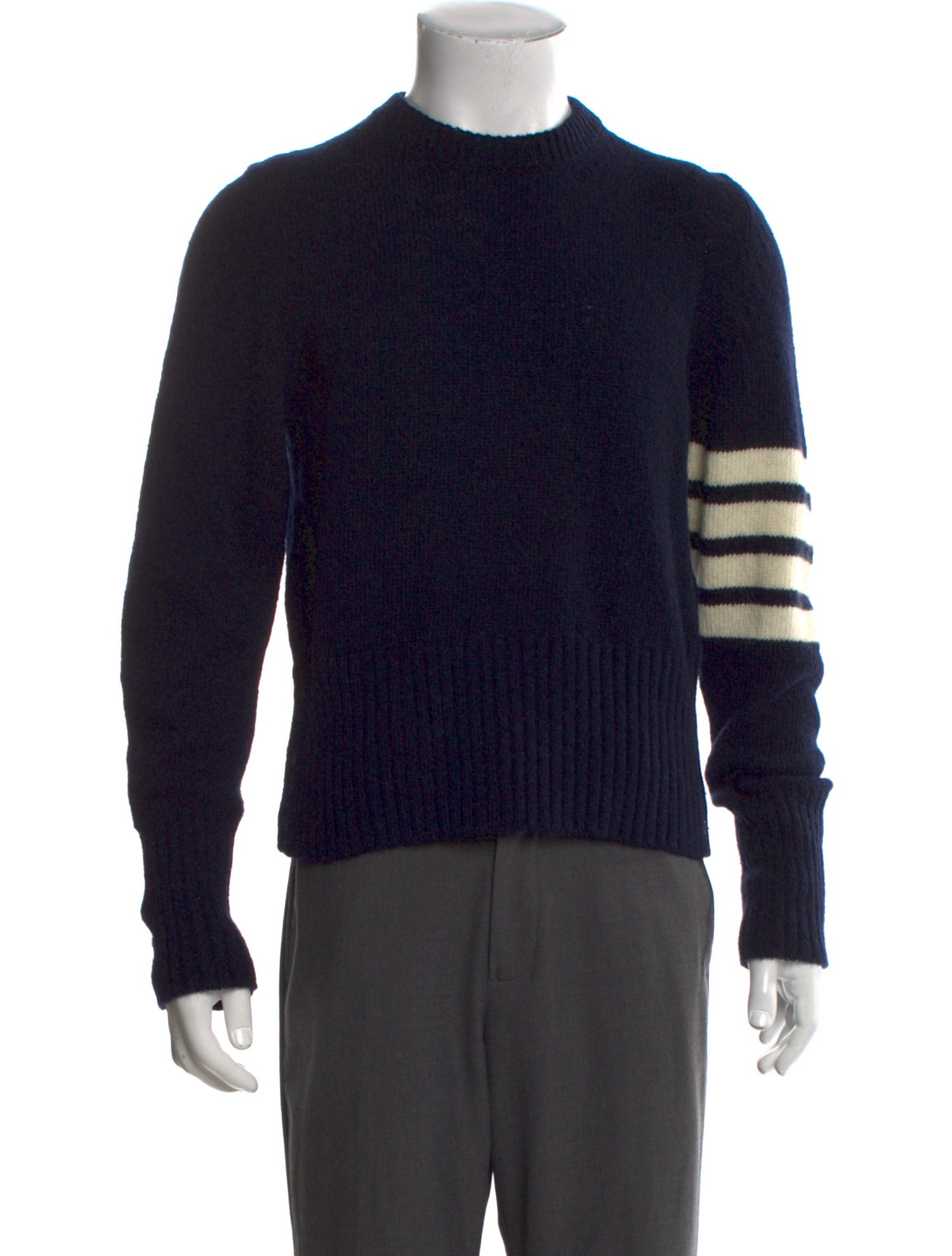 Thom Browne 4-Bar Wool Pullover