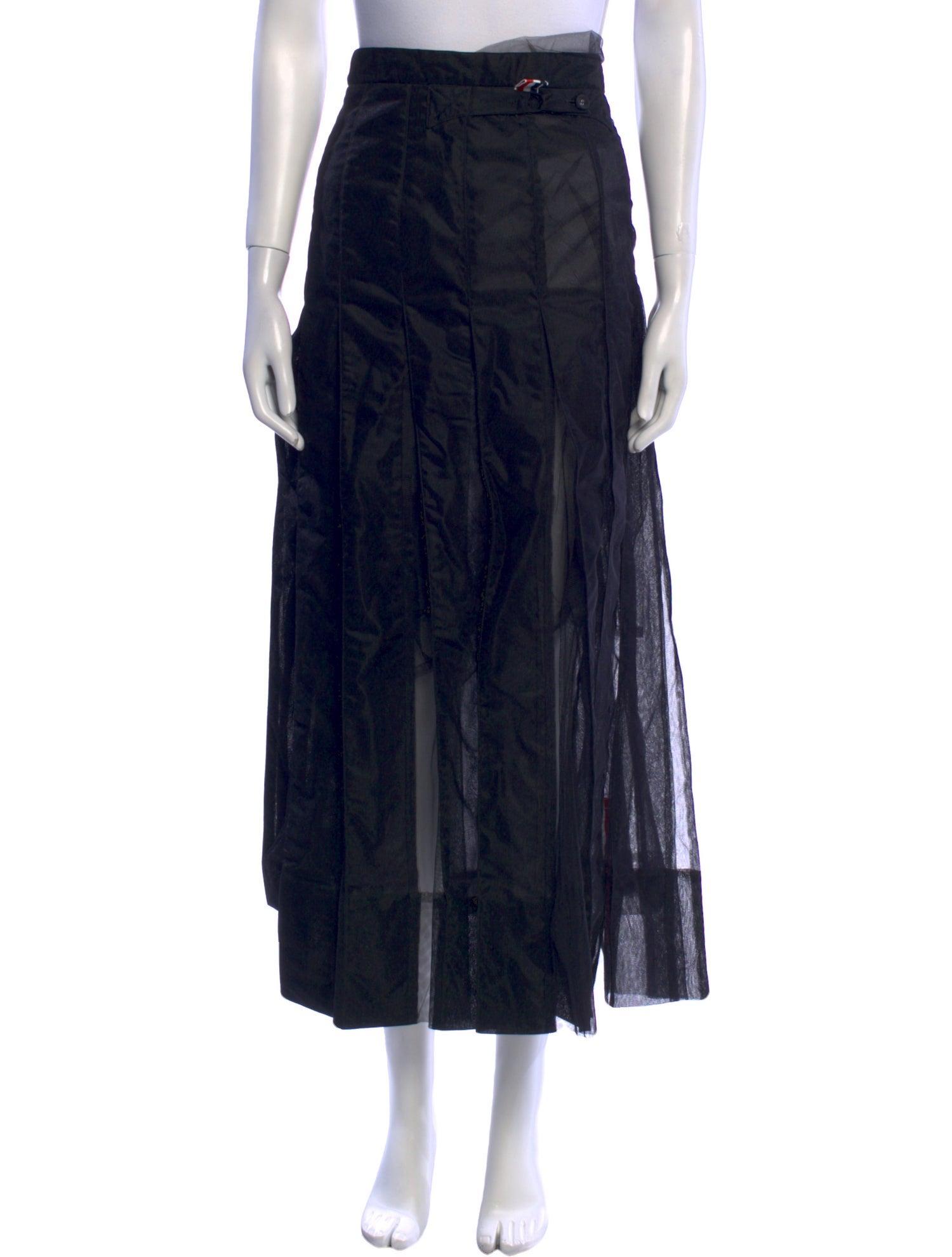 Thom Browne Sheer Midi Length Skirt
