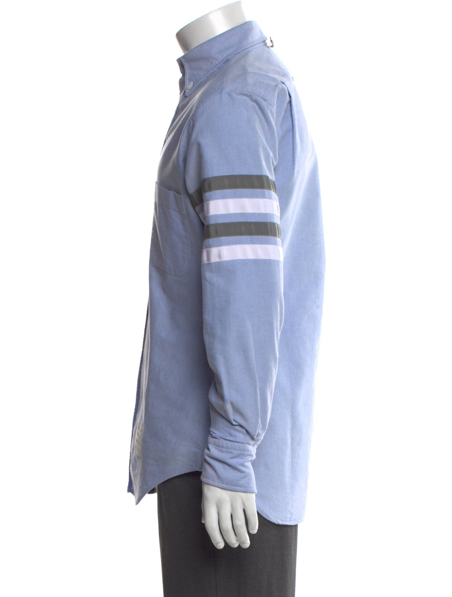 Thom Browne Graphic Print Long Sleeve Shirt