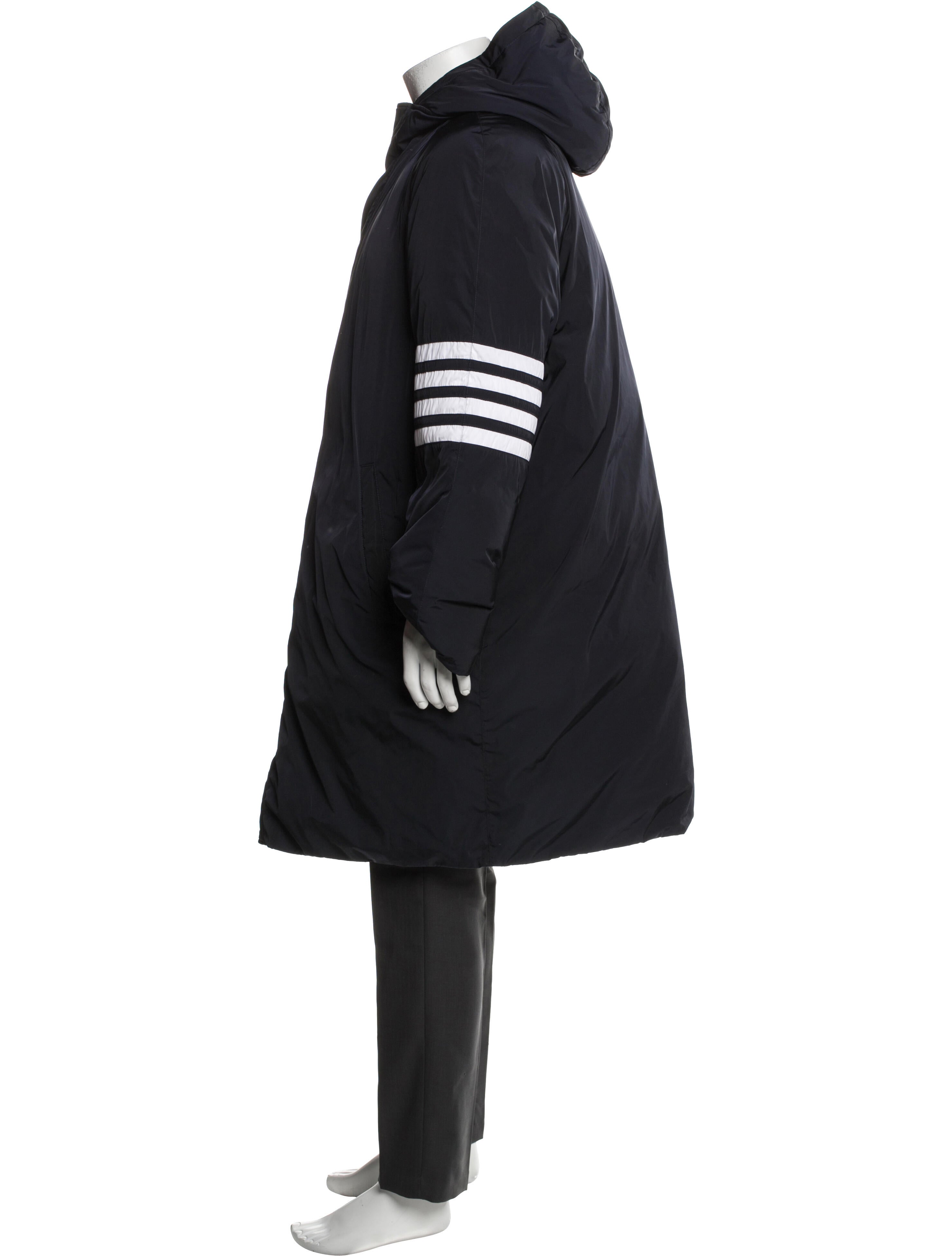 Thom Browne 4 Bar Stripe Parka