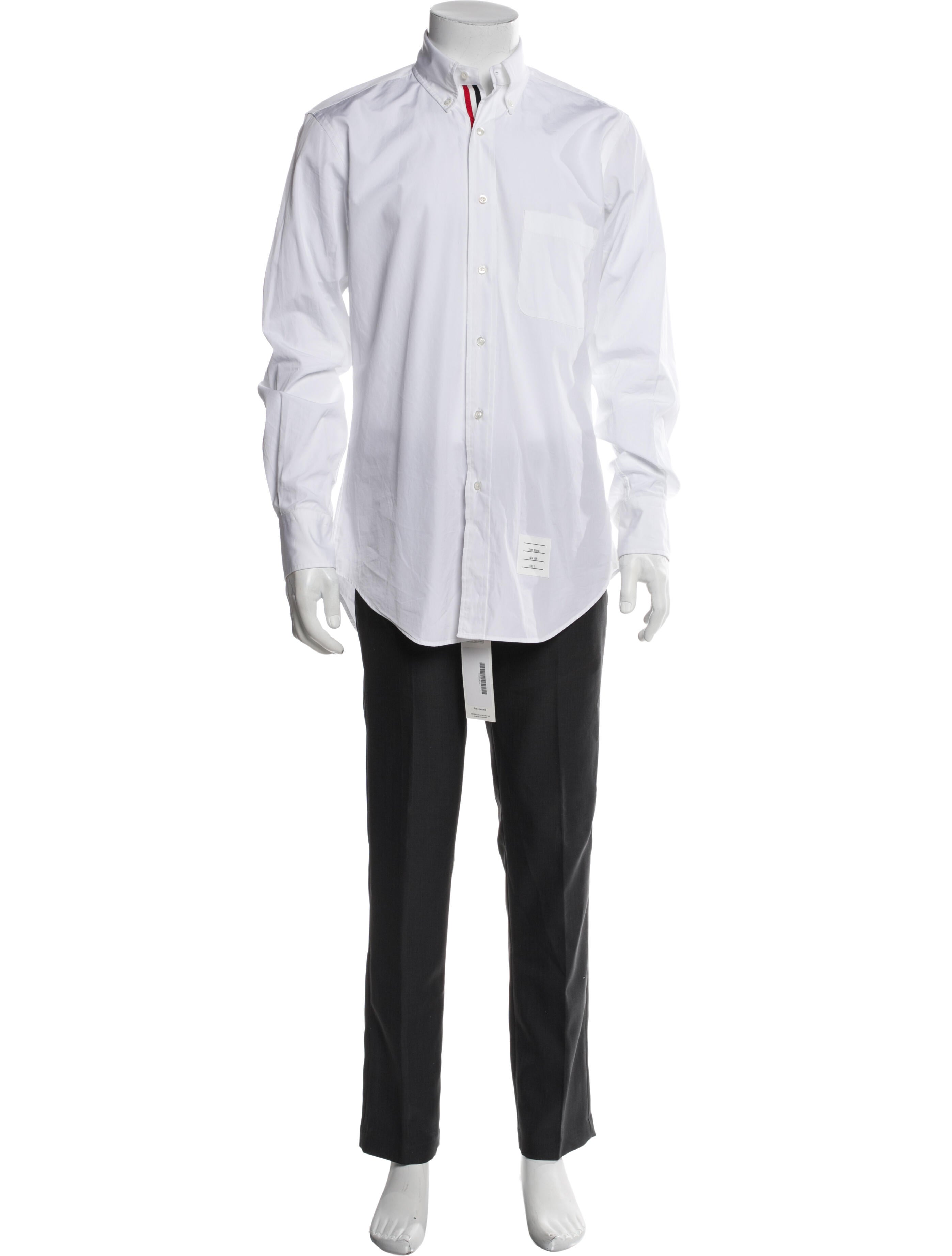 Thom Browne Long Sleeve Dress Shirt