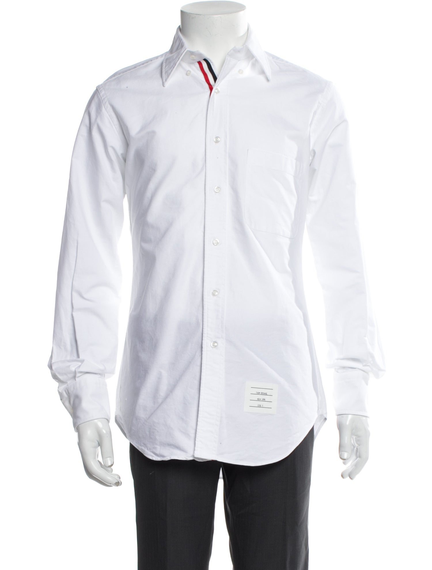 Thom Browne Oxford Long Sleeve Dress Shirt