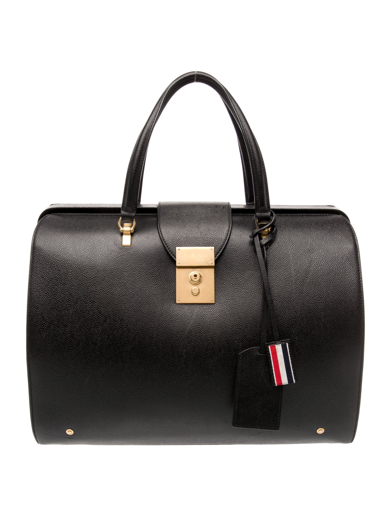 Thom Browne Pebbled Mr. Thom Bag