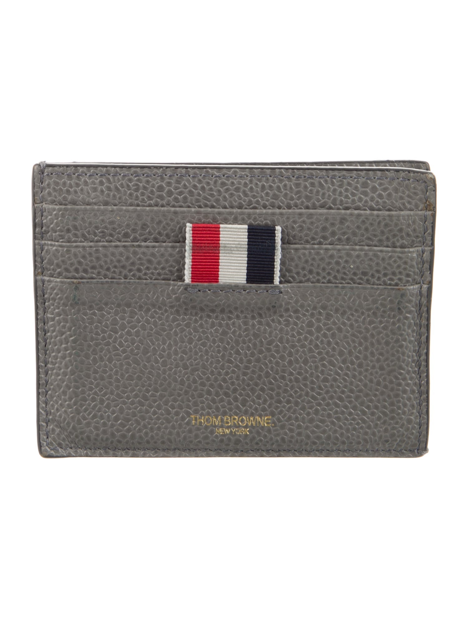 Thom Browne Leather Card Holder