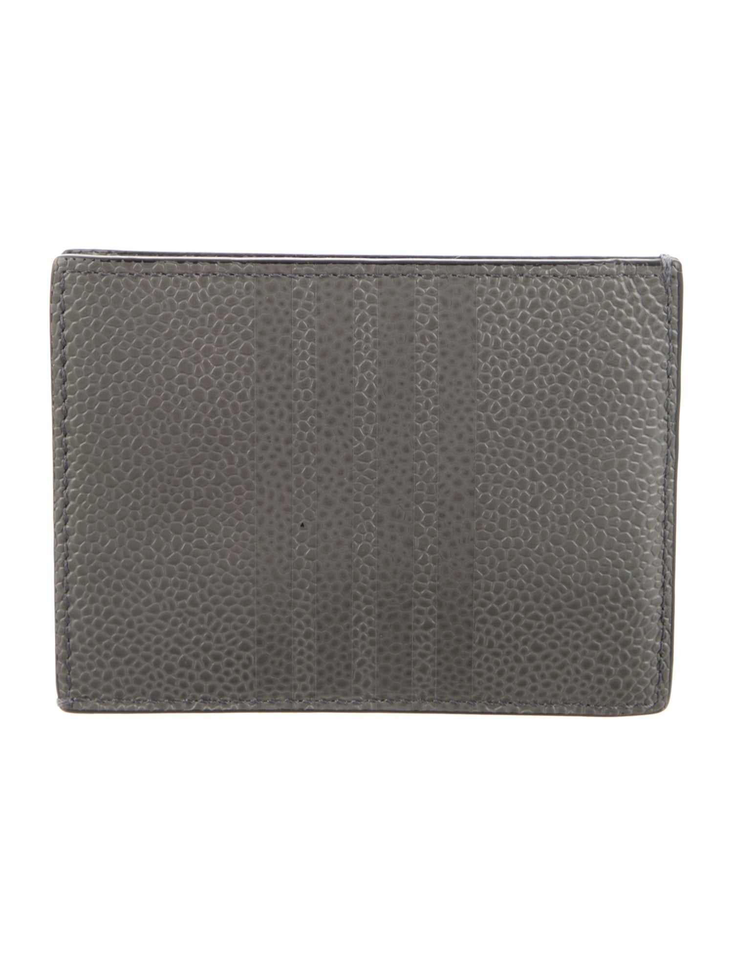Thom Browne Leather Card Holder