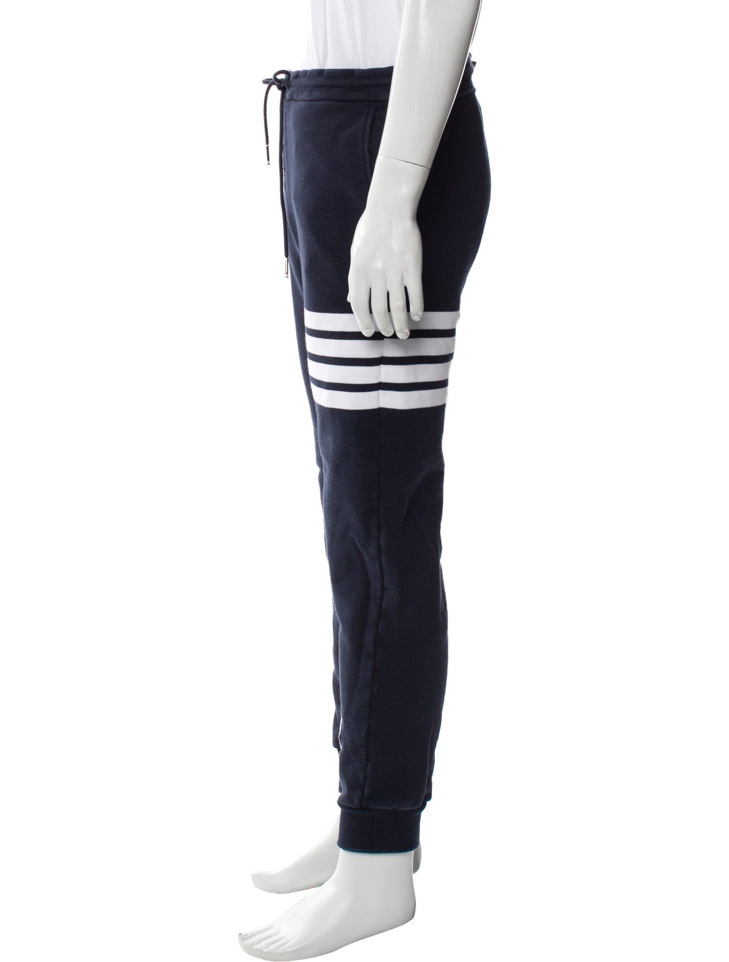 Thom Browne 4-Bar Sweatpant Striped Lounge Bottoms