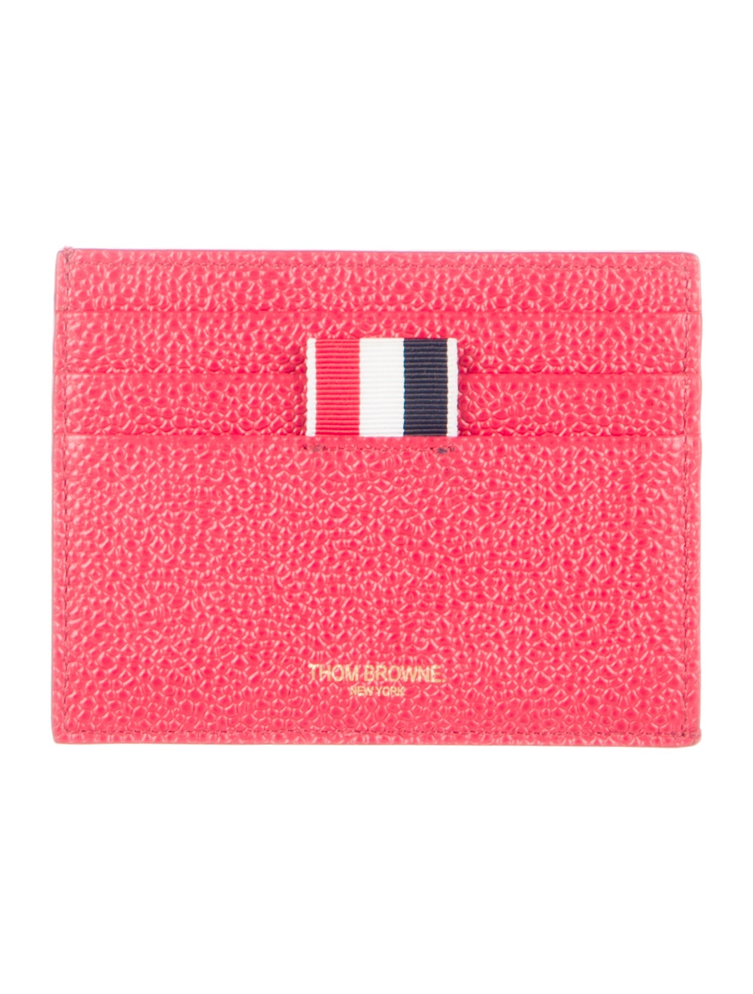 Thom Browne Leather Card Holder
