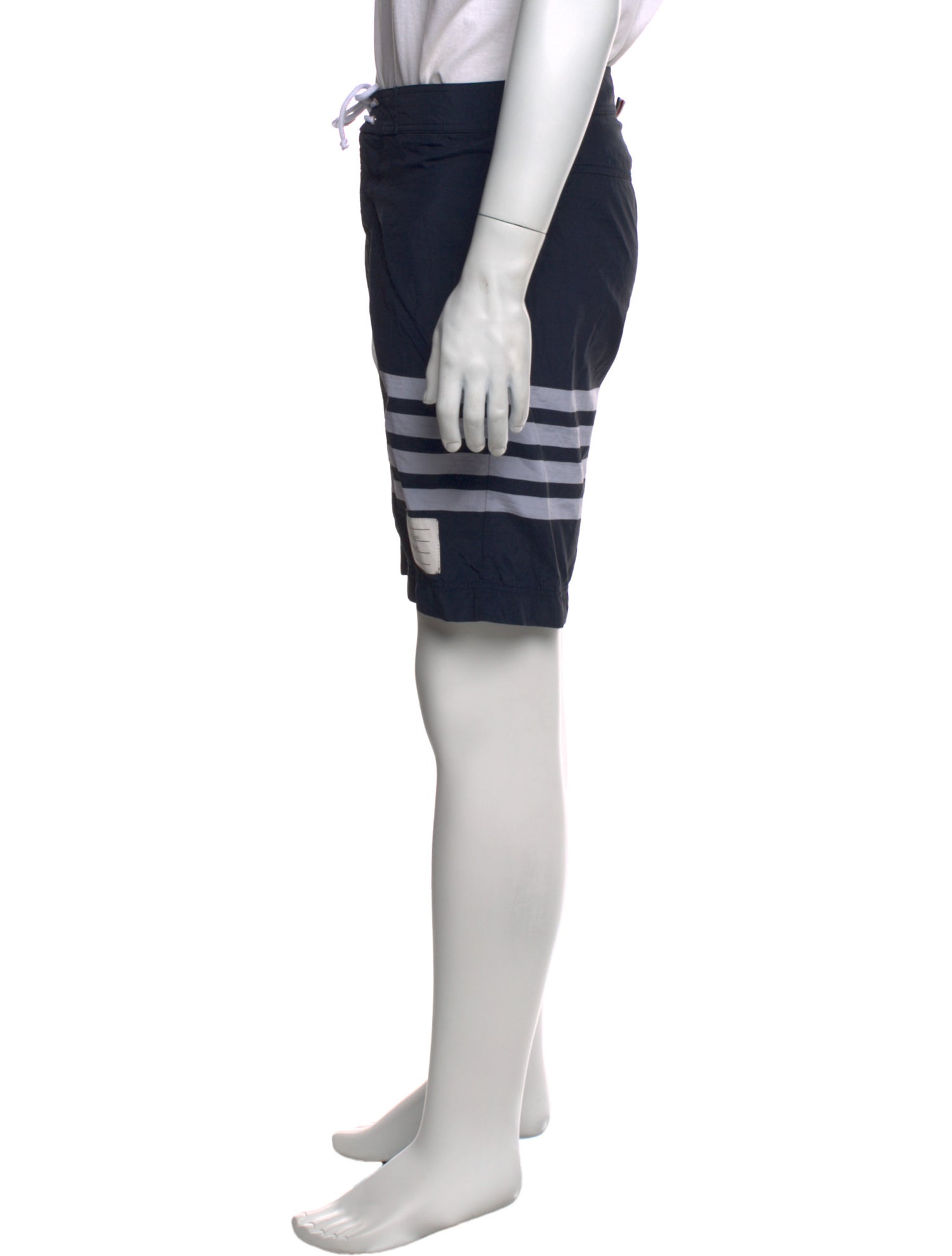 Thom Browne Striped Swim Trunks