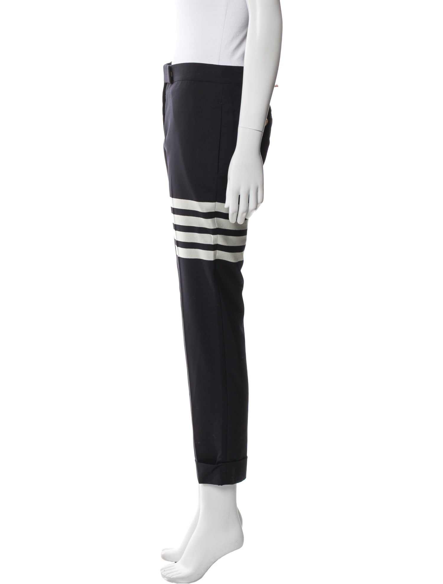 Thom Browne 4-Bar Straight Leg Pants