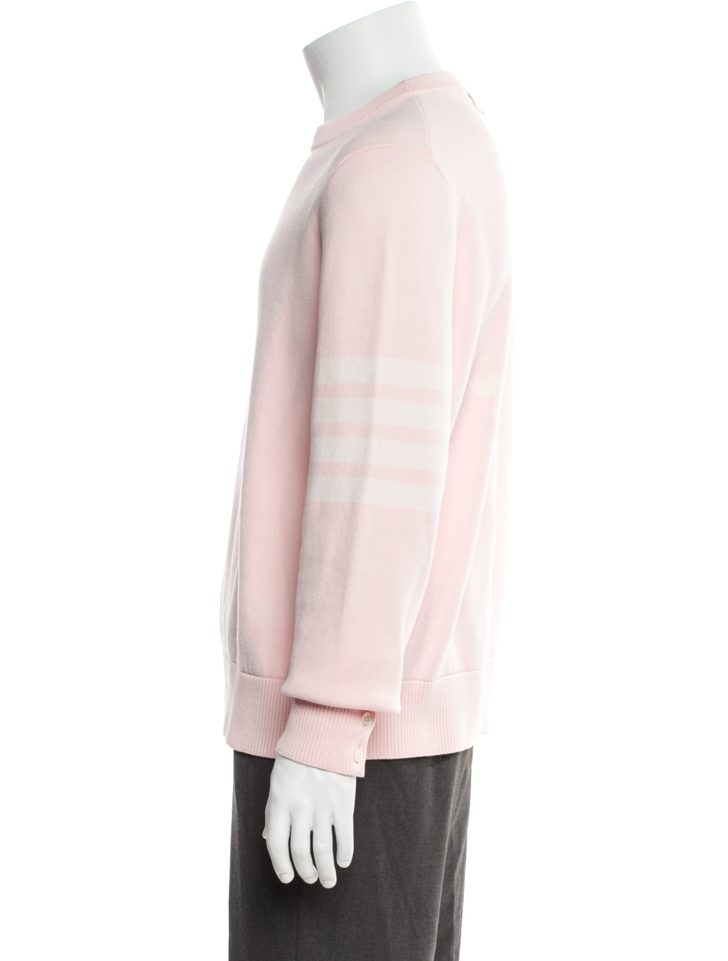 Thom Browne Crew Neck Long Sleeve Pullover