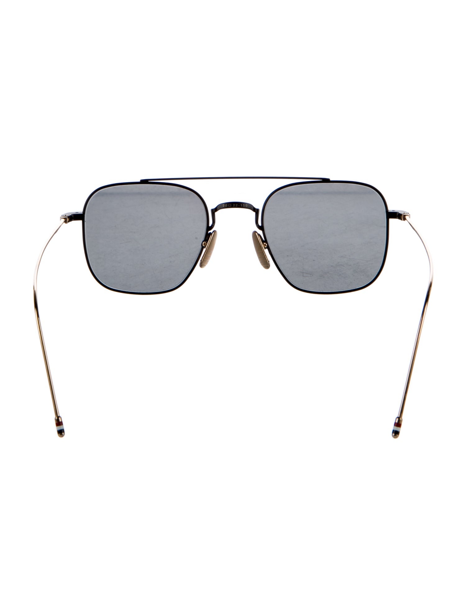 Thom Browne Aviator Tinted Sunglasses