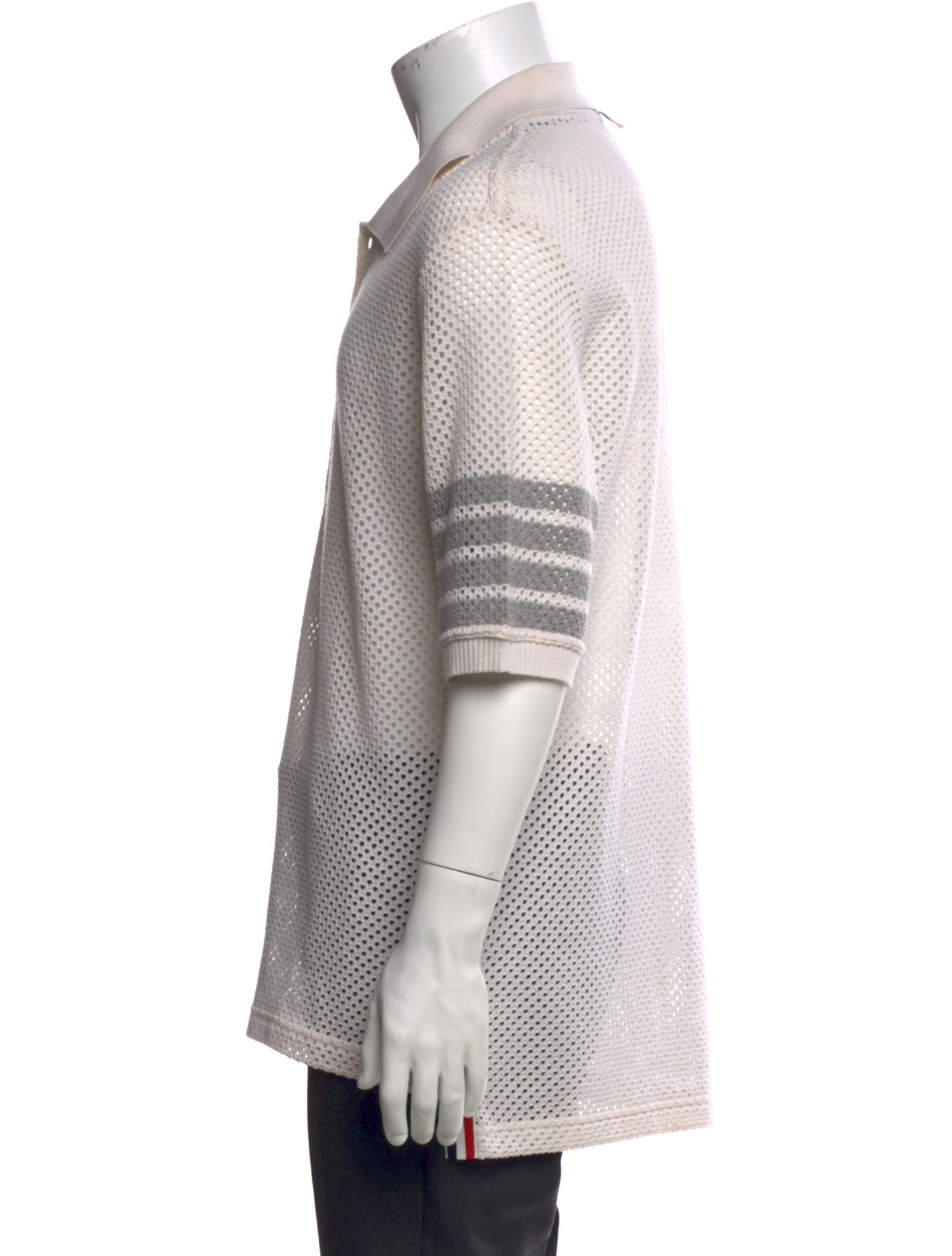 Thom Browne 4-Bar Cashmere Polo Shirt w/ Tags