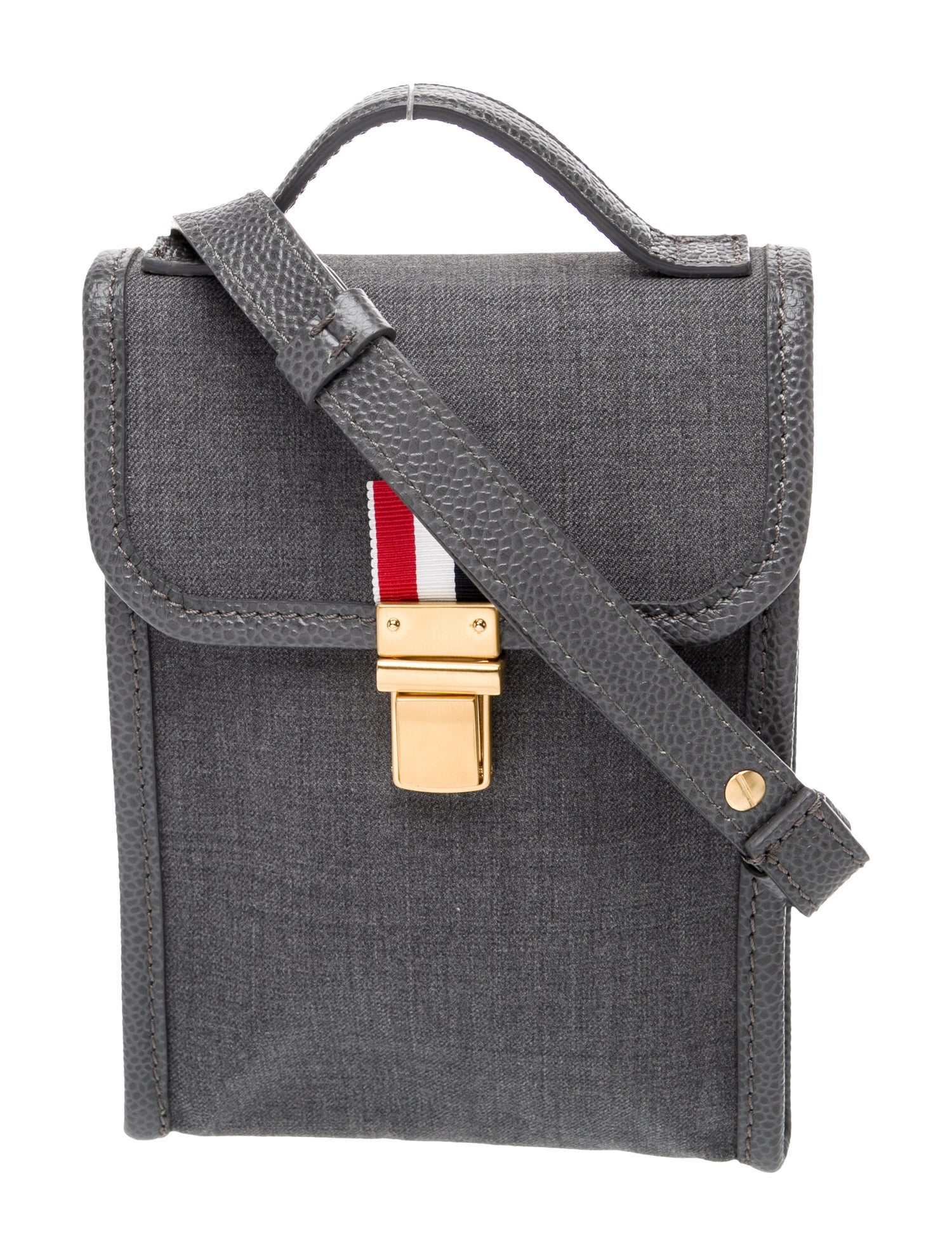 Thom Browne Canvas Crossbody Bag