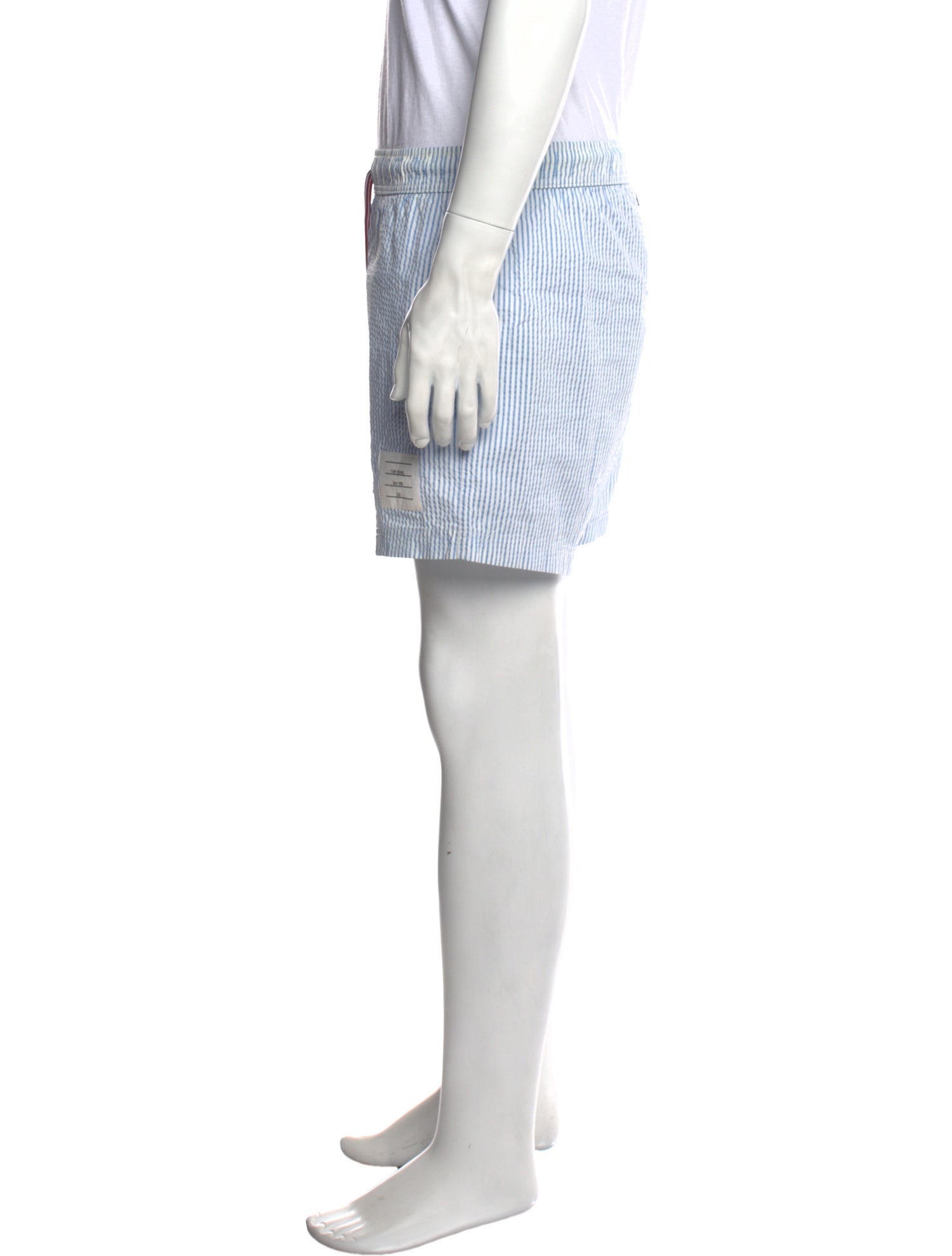 Thom Browne Striped Swim Trunks