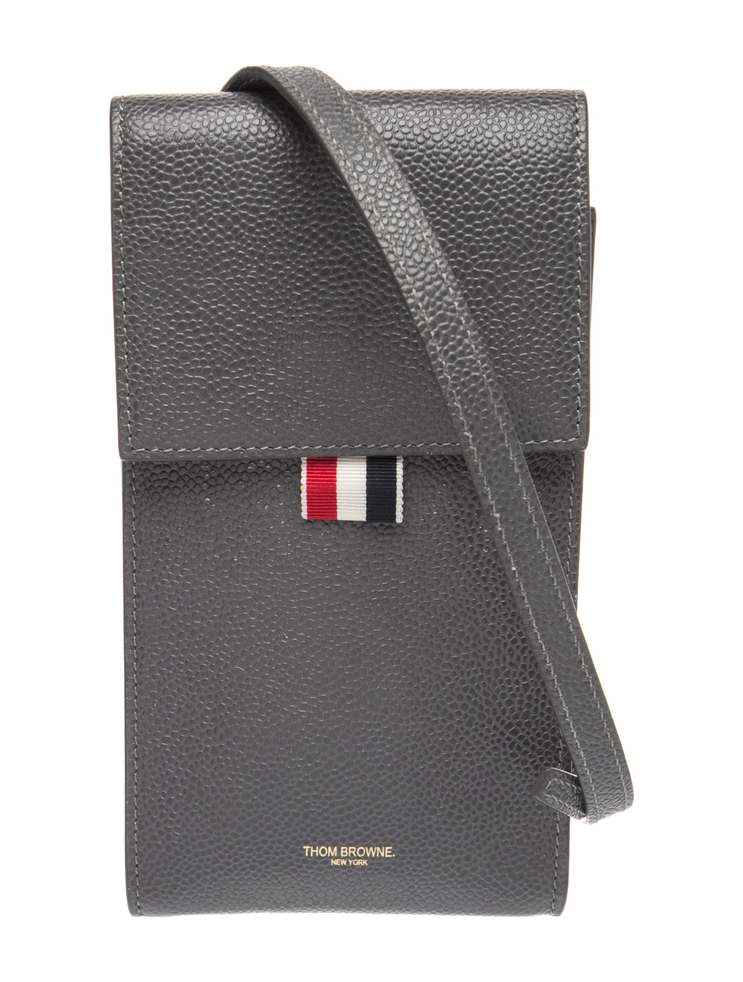 Thom Browne Leather Crossbody Bag