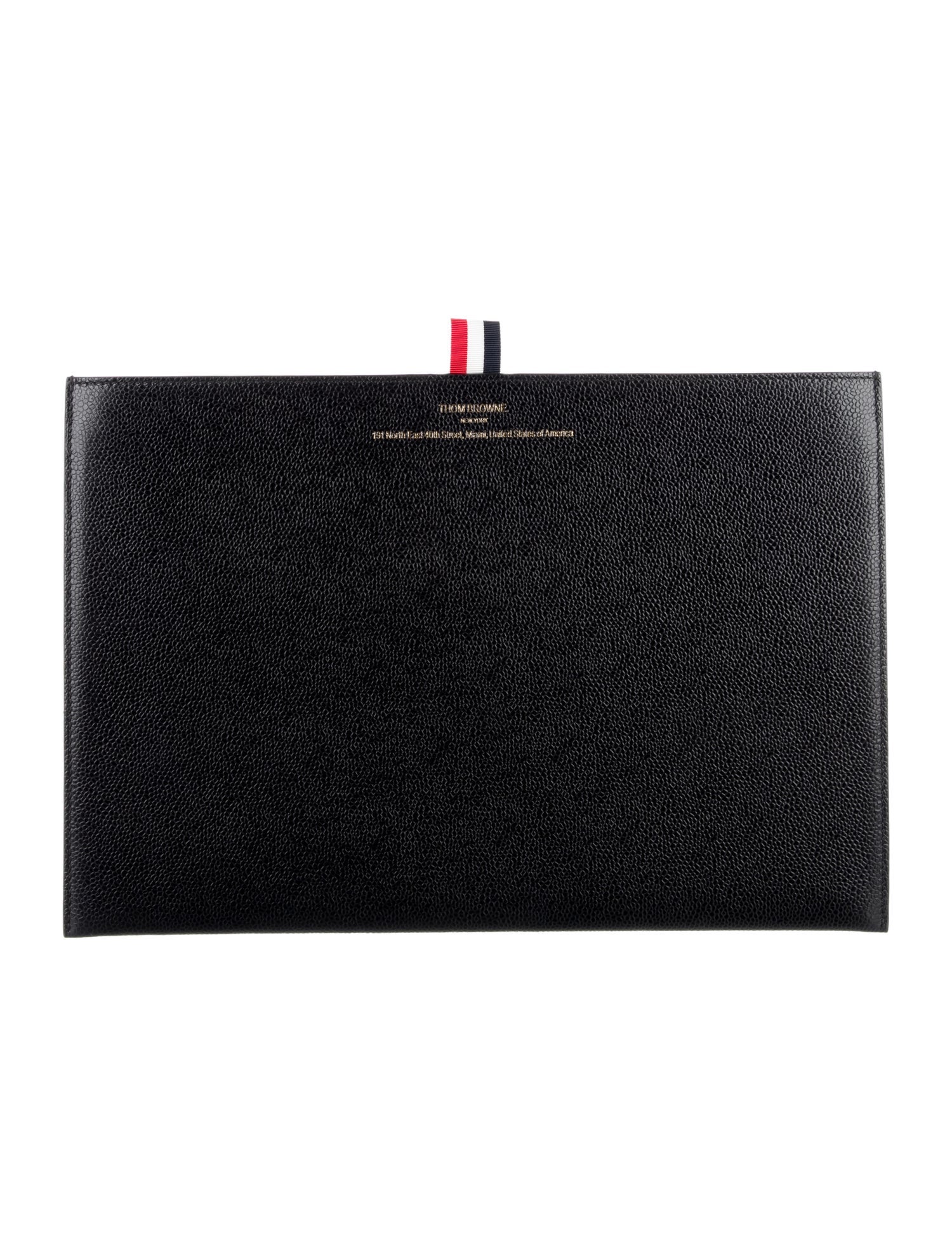 Thom Browne Leather Portfolio