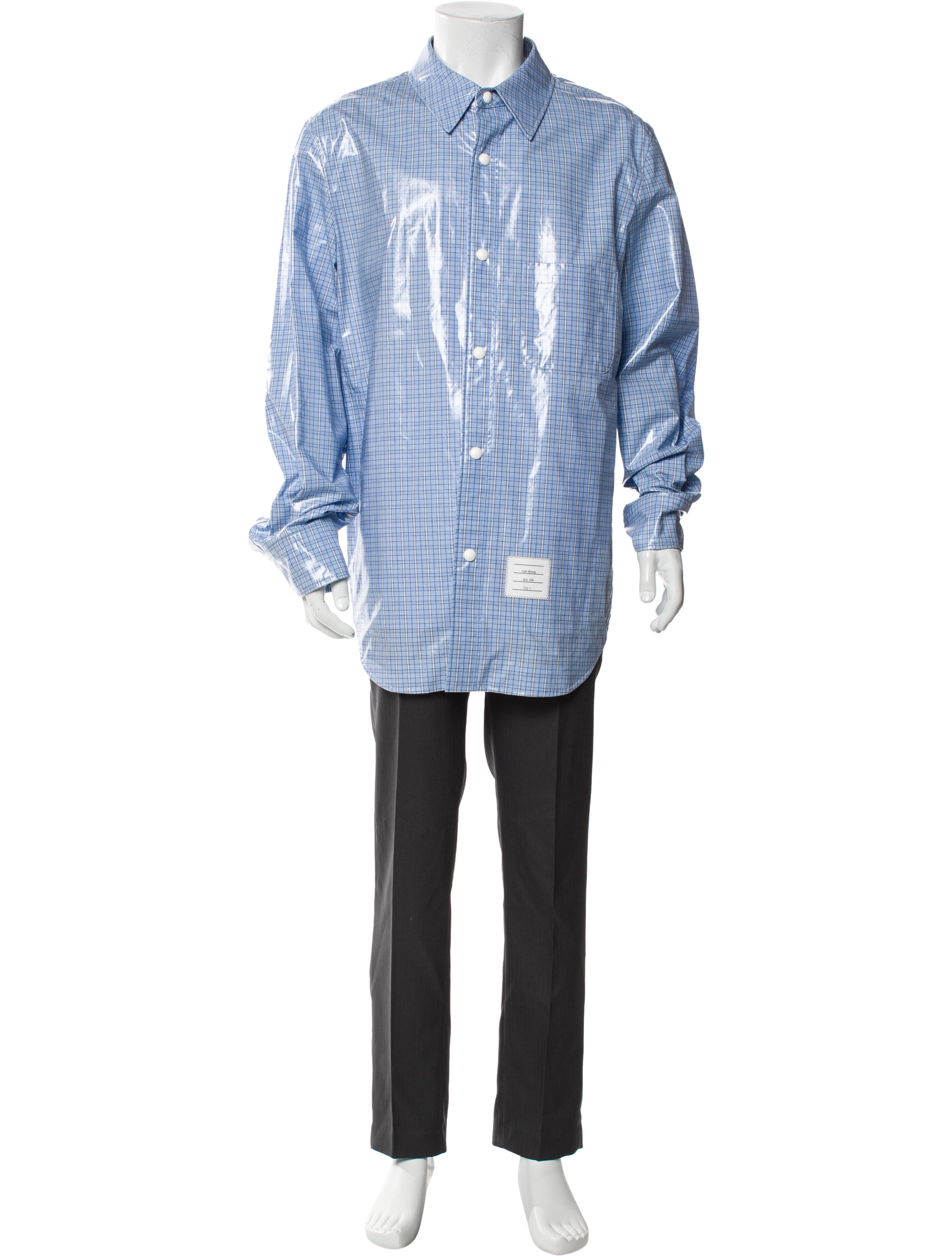 Thom Browne Plaid Print Jacket