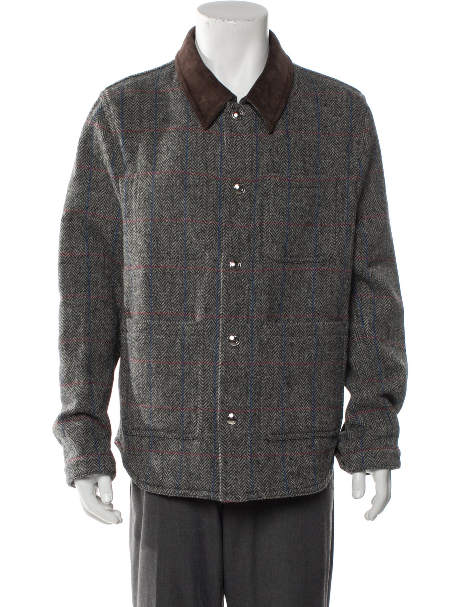Thom Browne Hunting Tweed Wool Jacket
