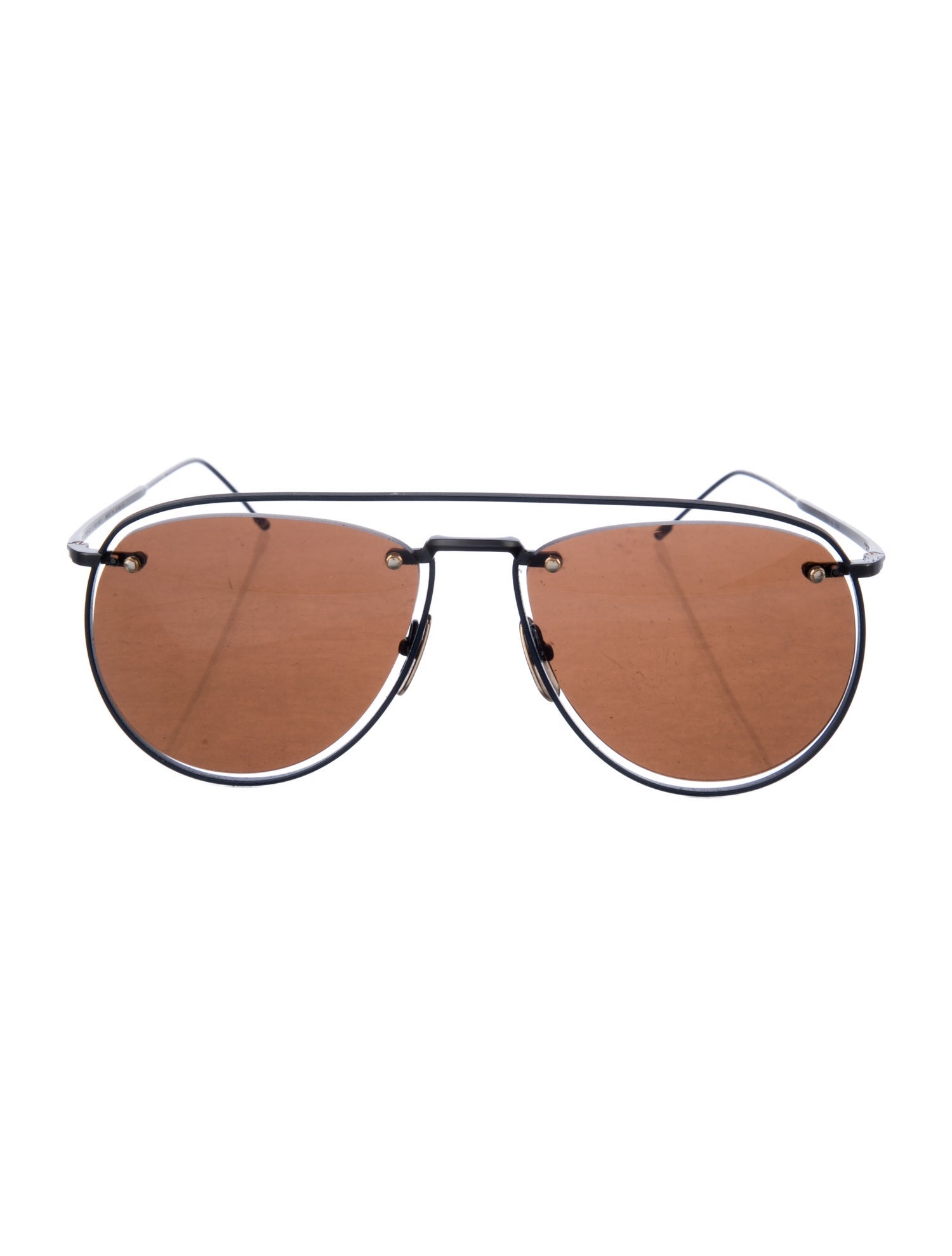 Thom Browne Aviator Tinted Sunglasses