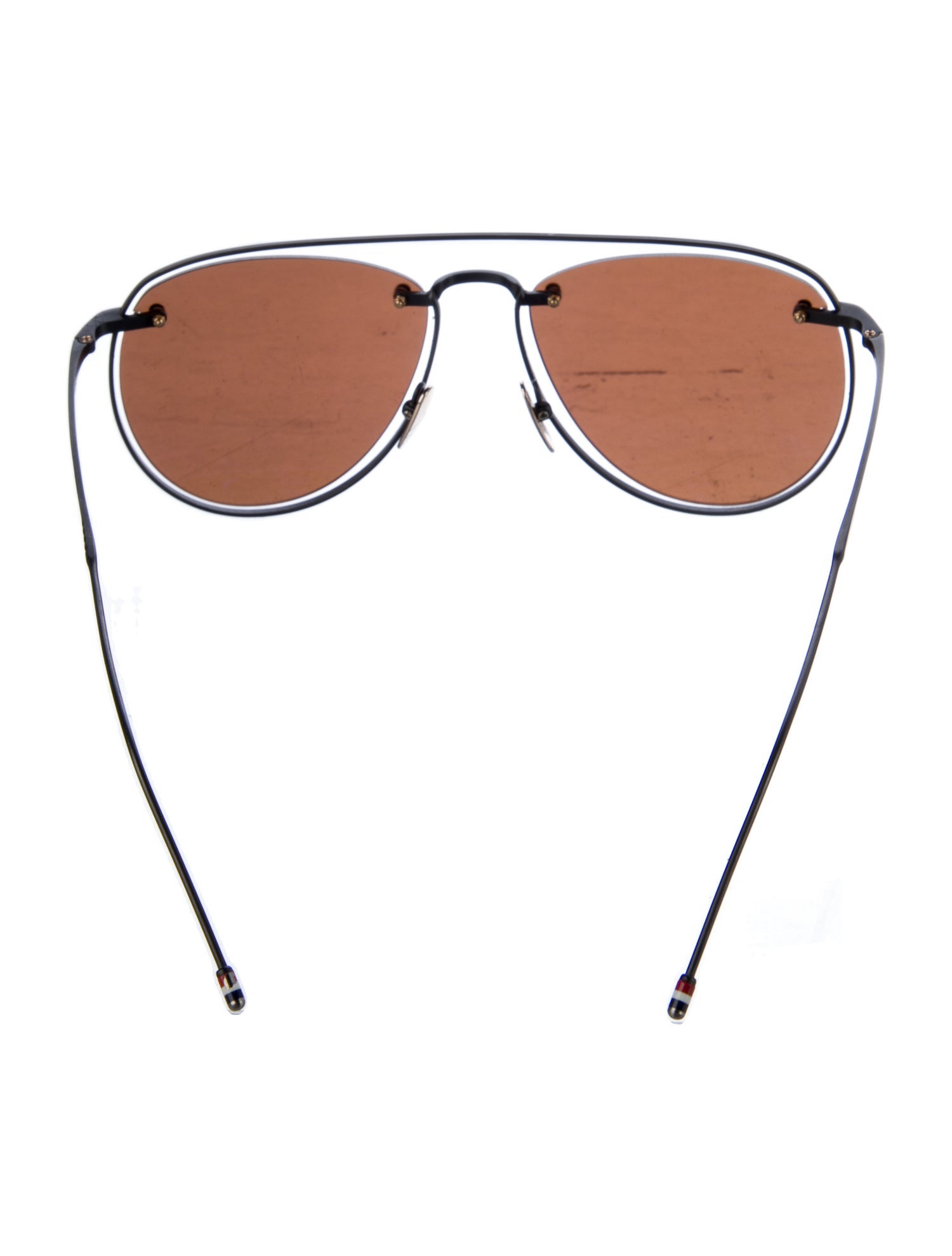 Thom Browne Aviator Tinted Sunglasses
