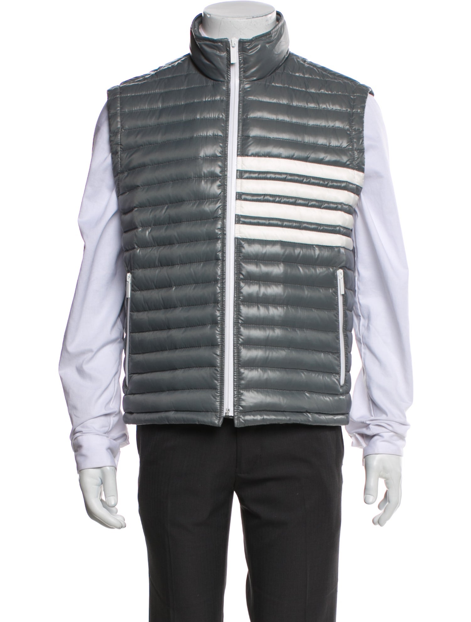 Thom Browne Wool Striped Vest