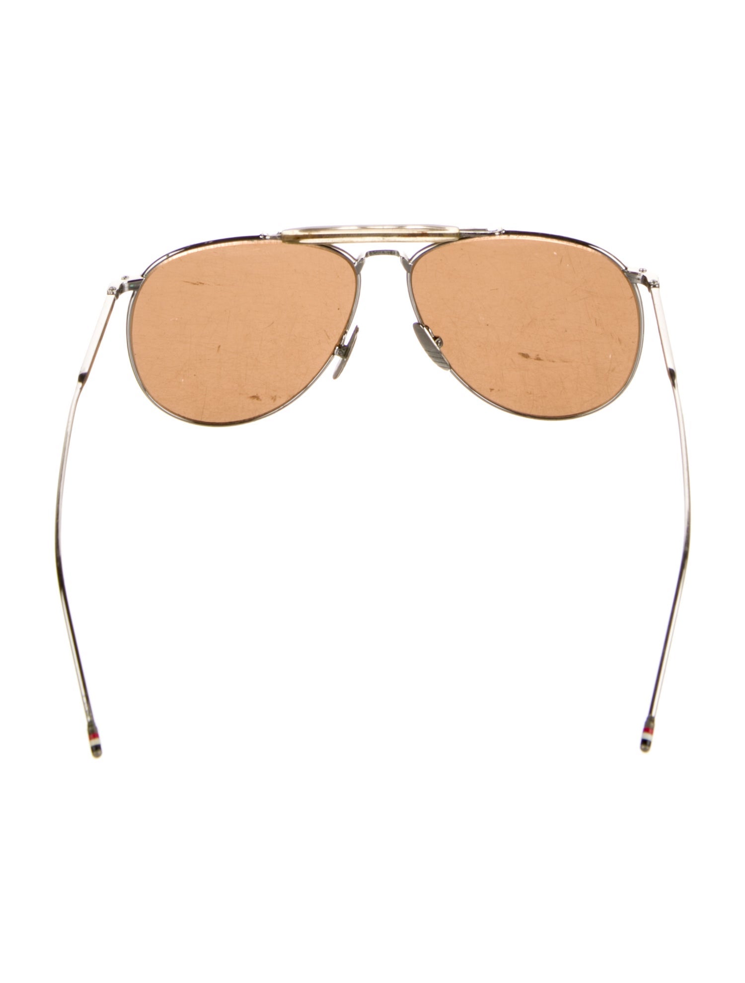 Thom Browne Aviator Tinted Sunglasses