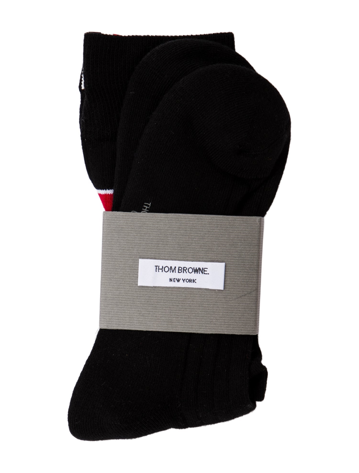 Thom Browne Rib Knit Socks w/Tags