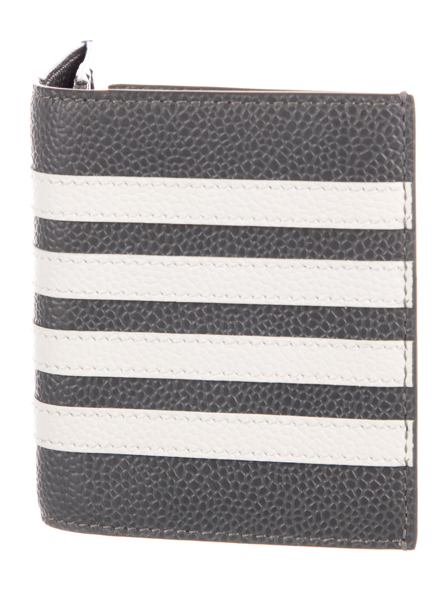 Thom Browne Leather Striped Wallet