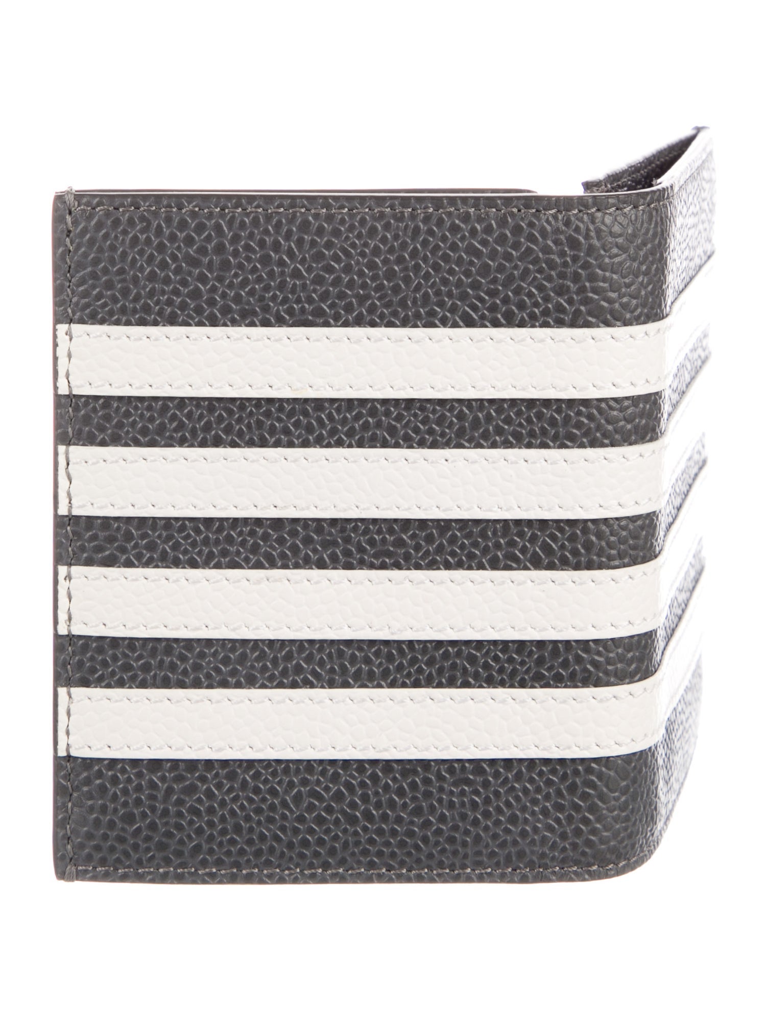 Thom Browne Leather Striped Wallet