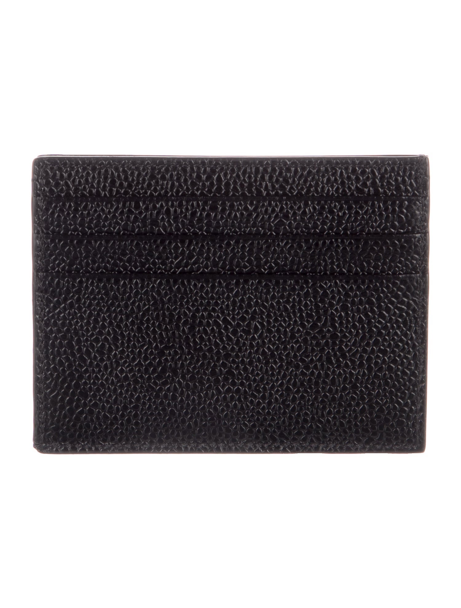 Thom Browne Leather Card Holder w/ Tags