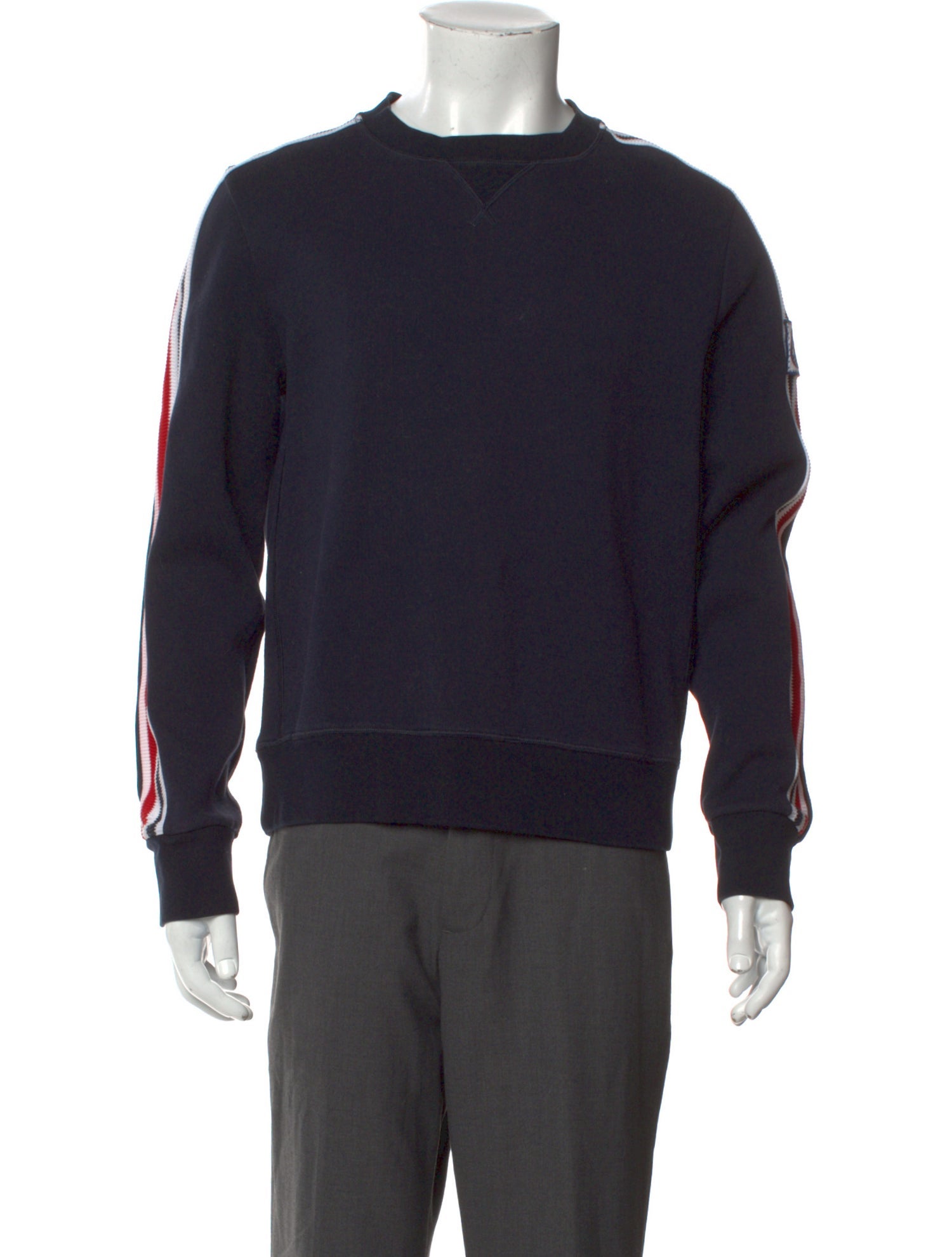 Moncler Gamme Bleu Crew Neck Long Sleeve Sweatshirt