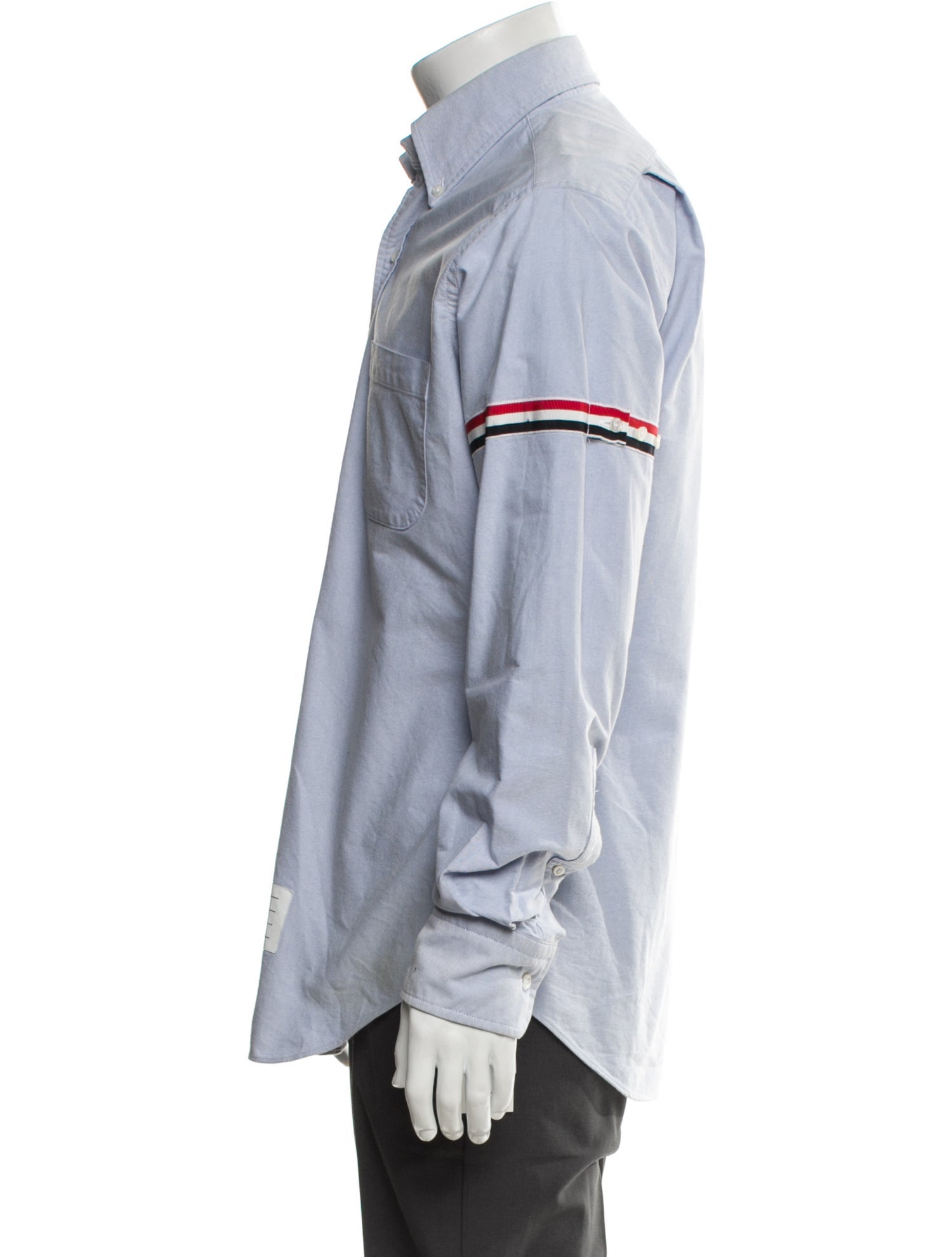 Thom Browne Armband Long Sleeve Shirt