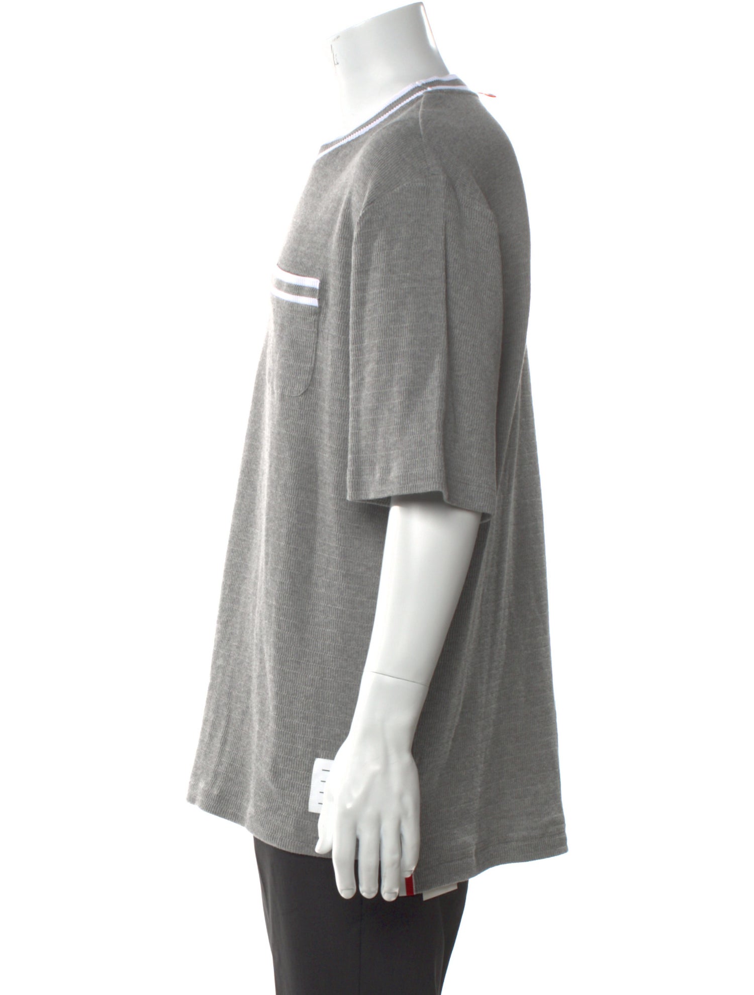 Thom Browne Graphic Print Crew Neck T-Shirt