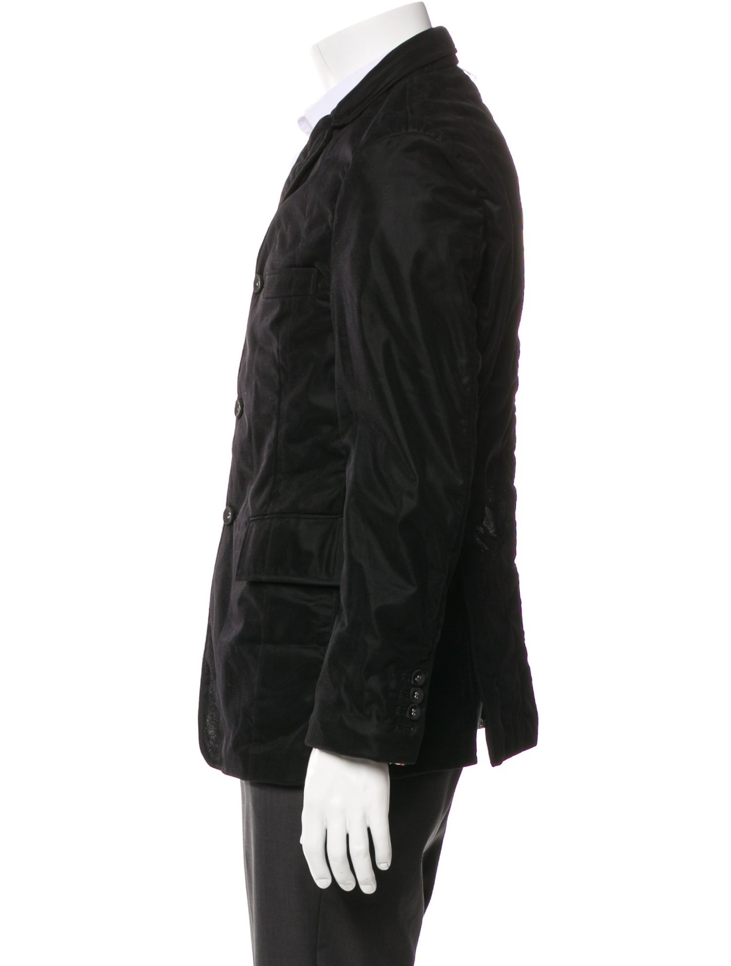 Thom Browne Grosgrain Trim Blazer