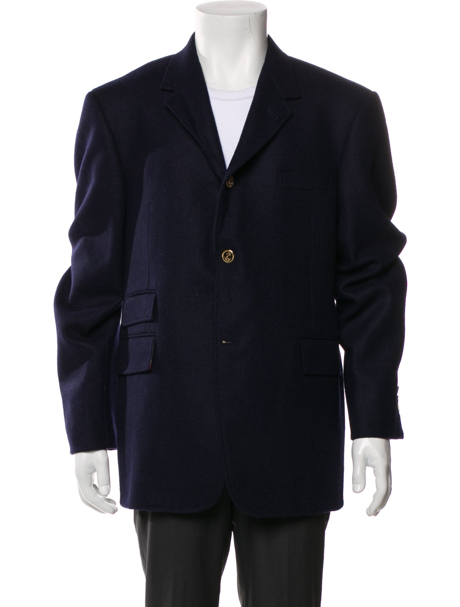 Thom Browne Wool Grosgrain Trim Sport Coat w/ Tags