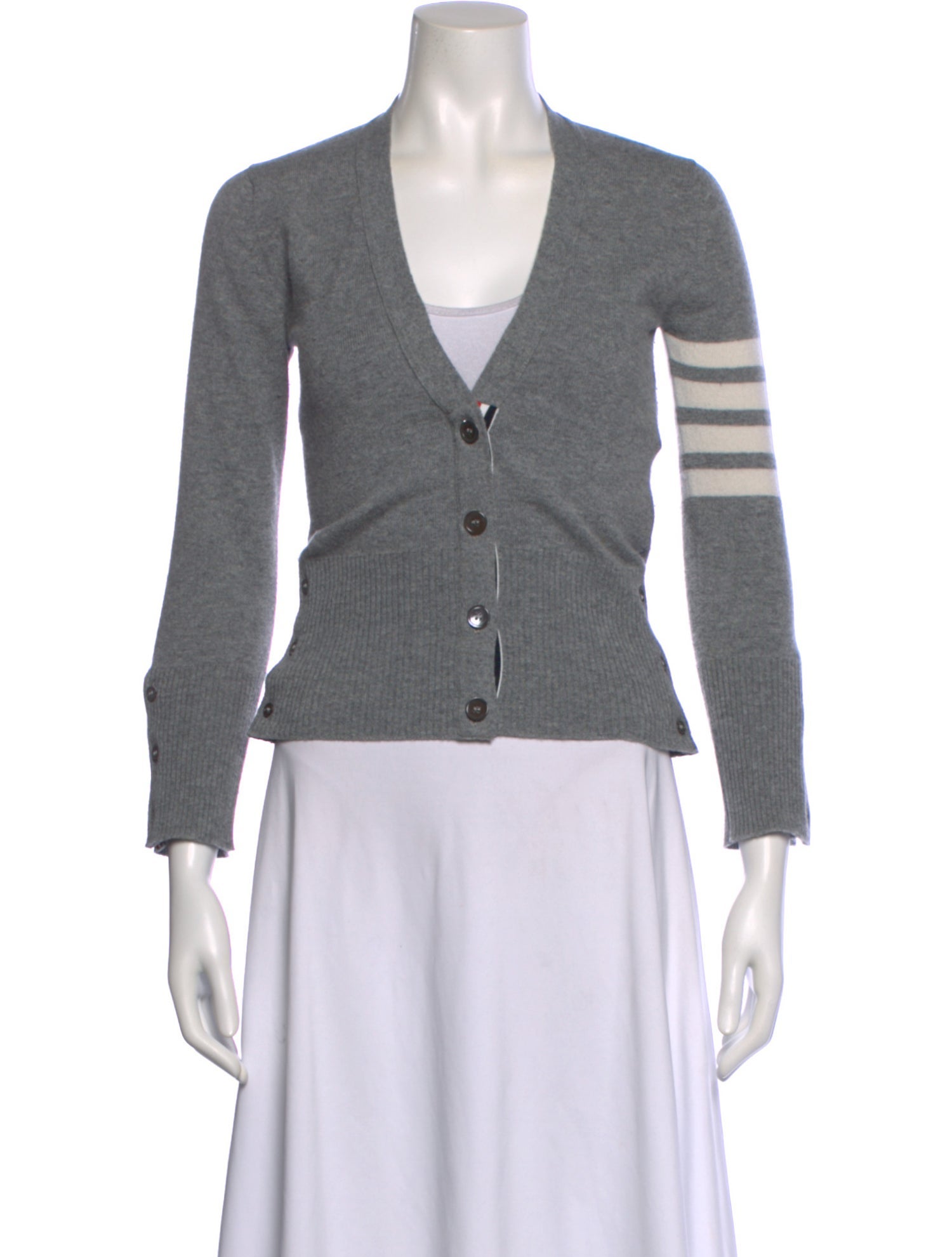 Thom Browne 4 Bar Cashmere Sweater