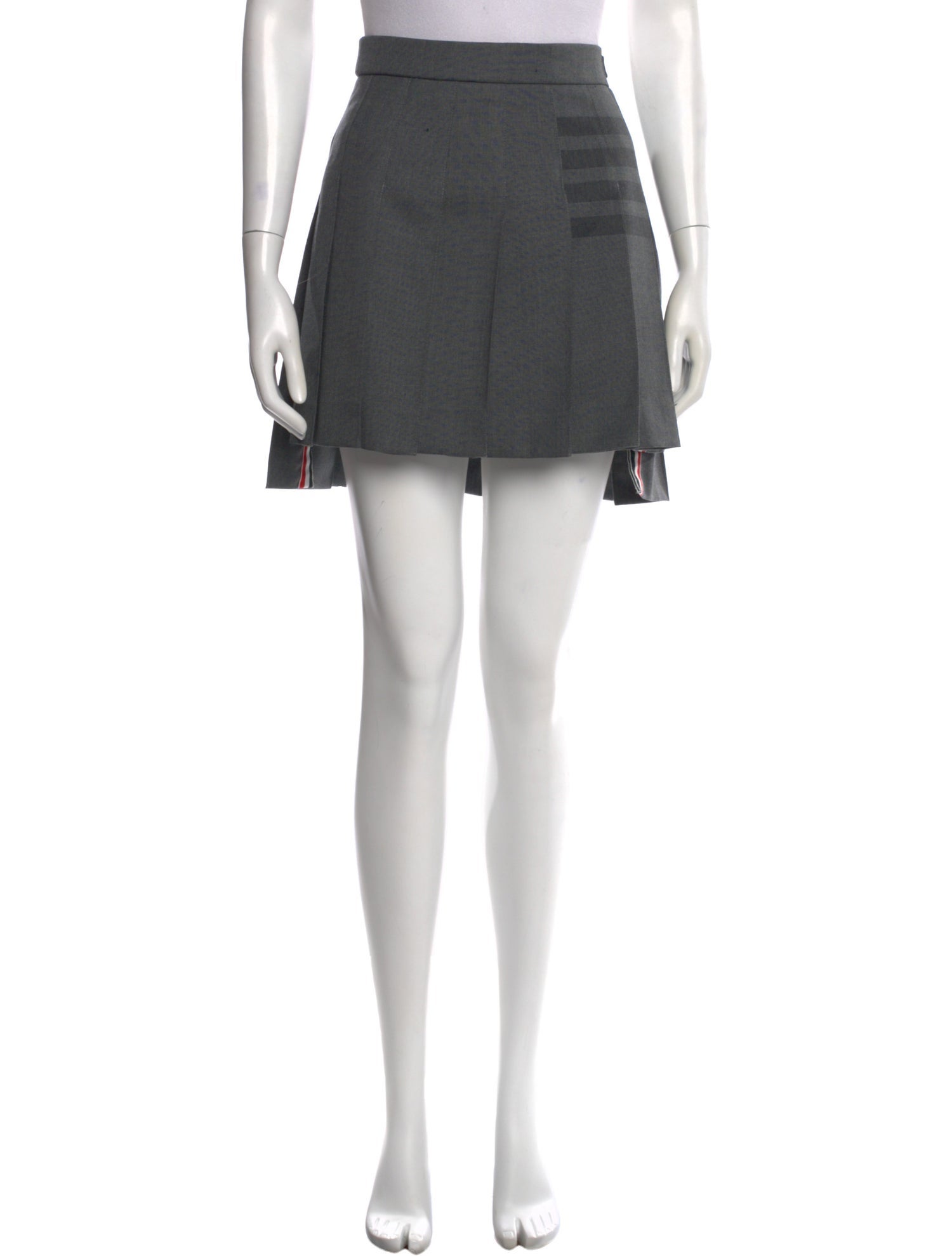 Thom Browne Wool Mini Skirt