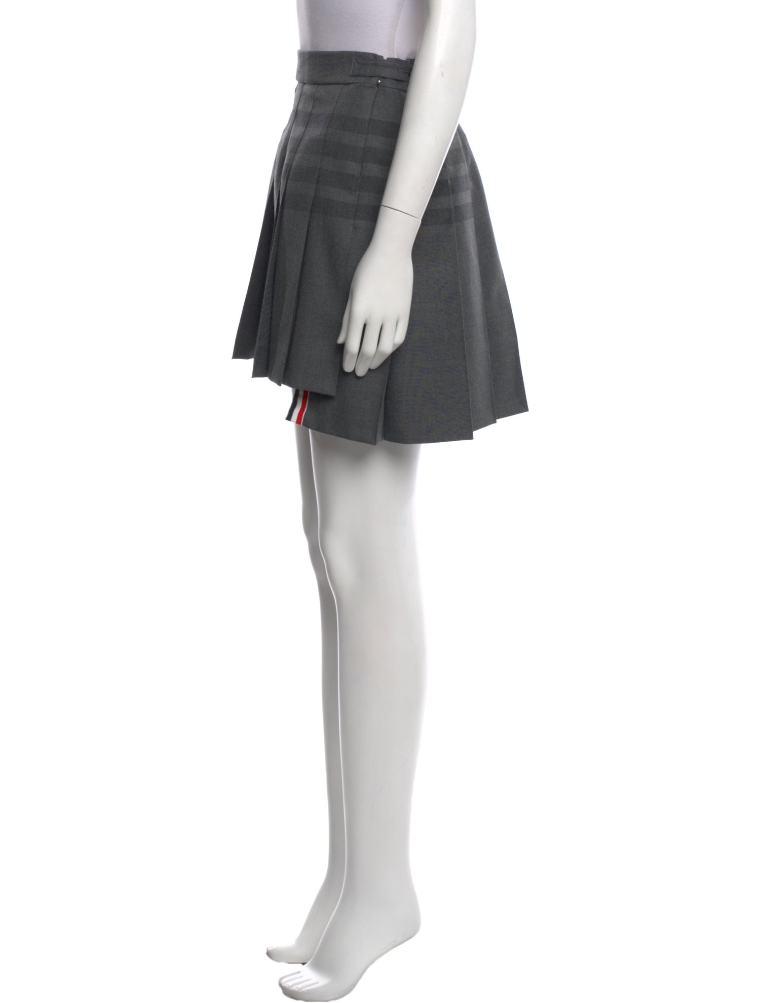 Thom Browne Wool Mini Skirt