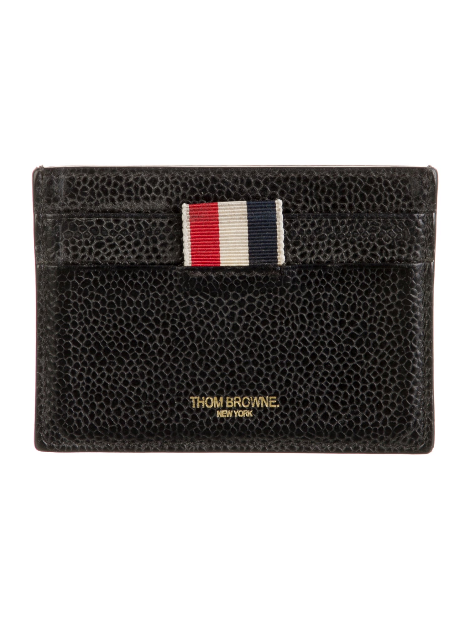 Thom Browne Leather Card Holder