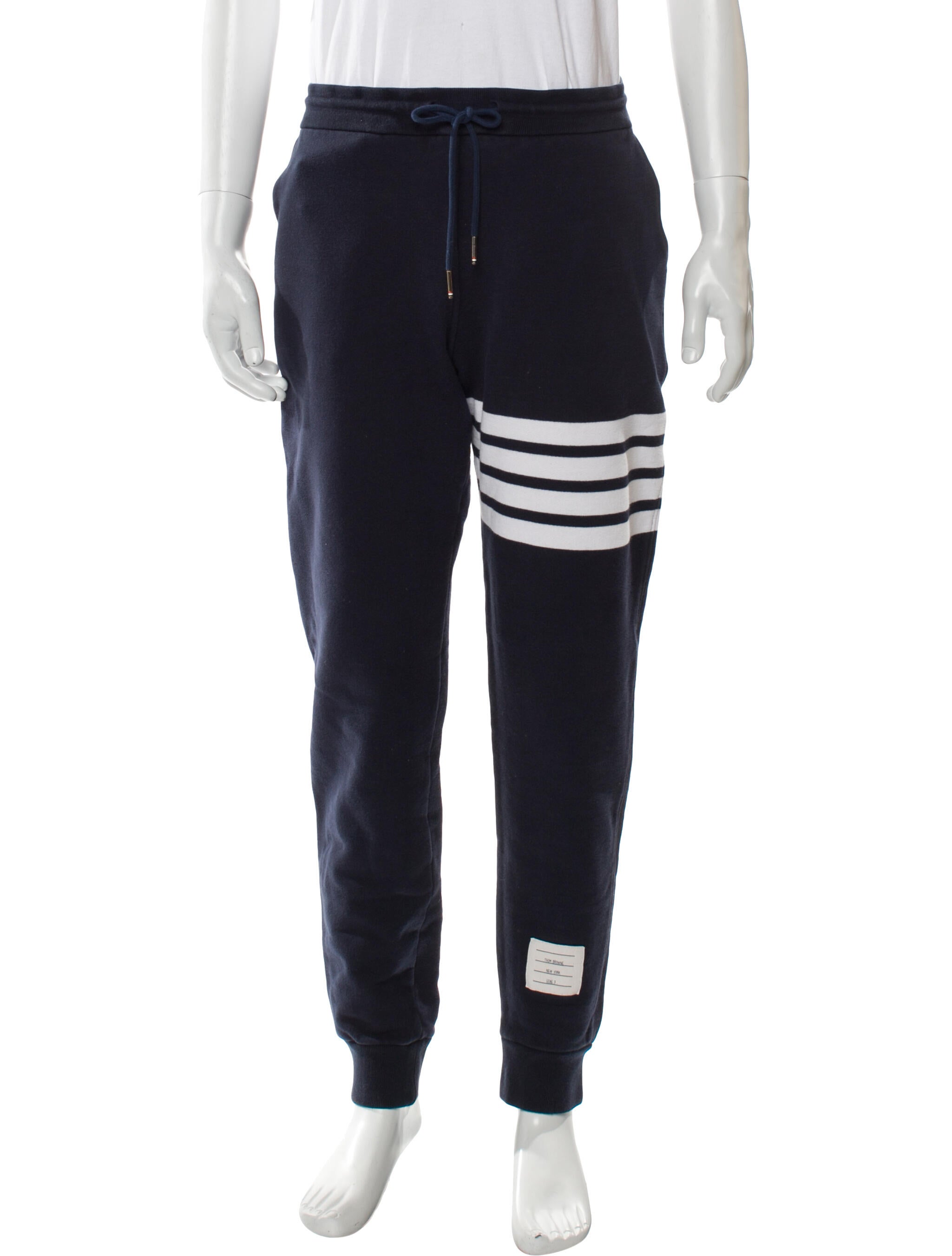 Thom Browne 4-Bar Joggers