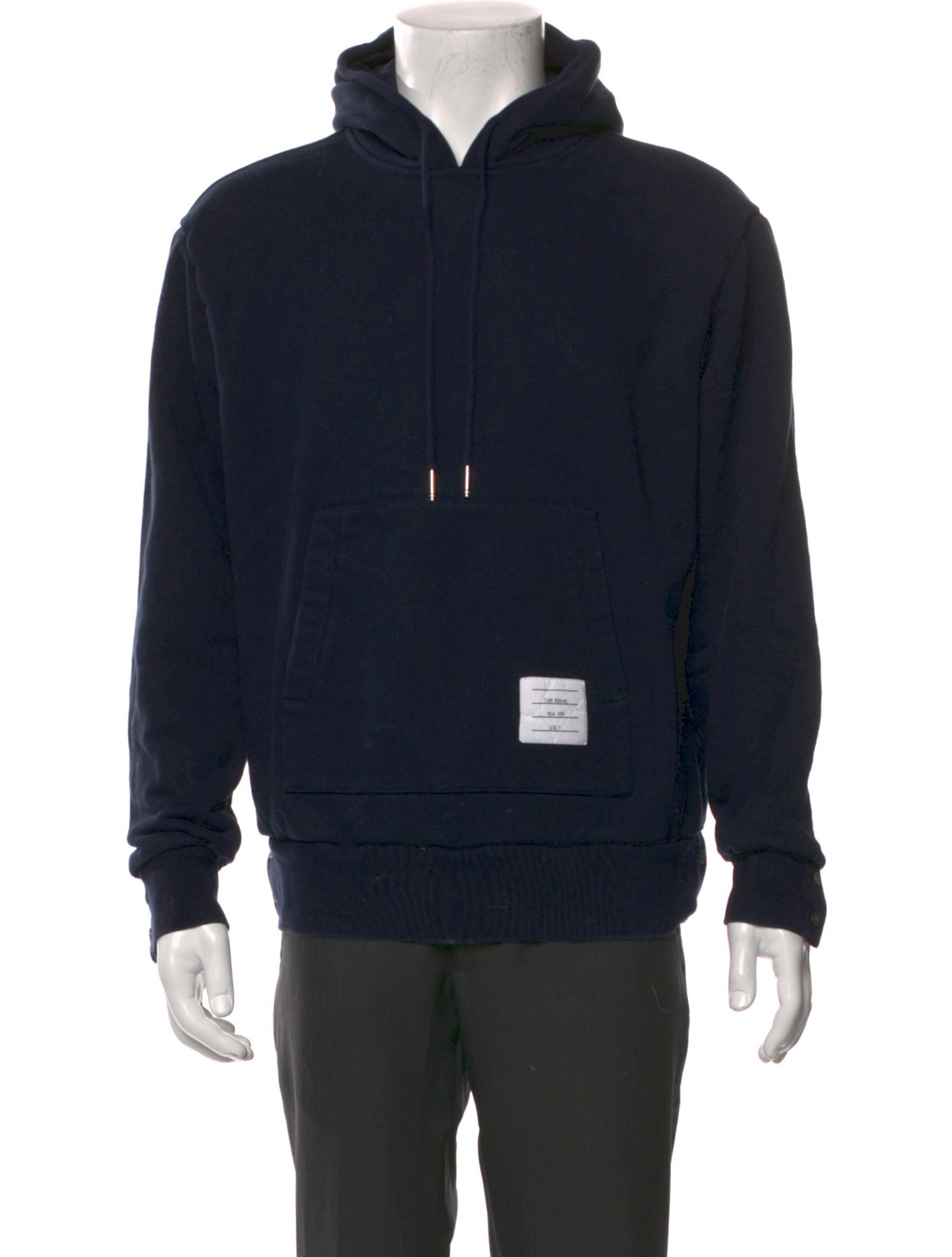 Thom Browne Crew Neck Long Sleeve Hoodie