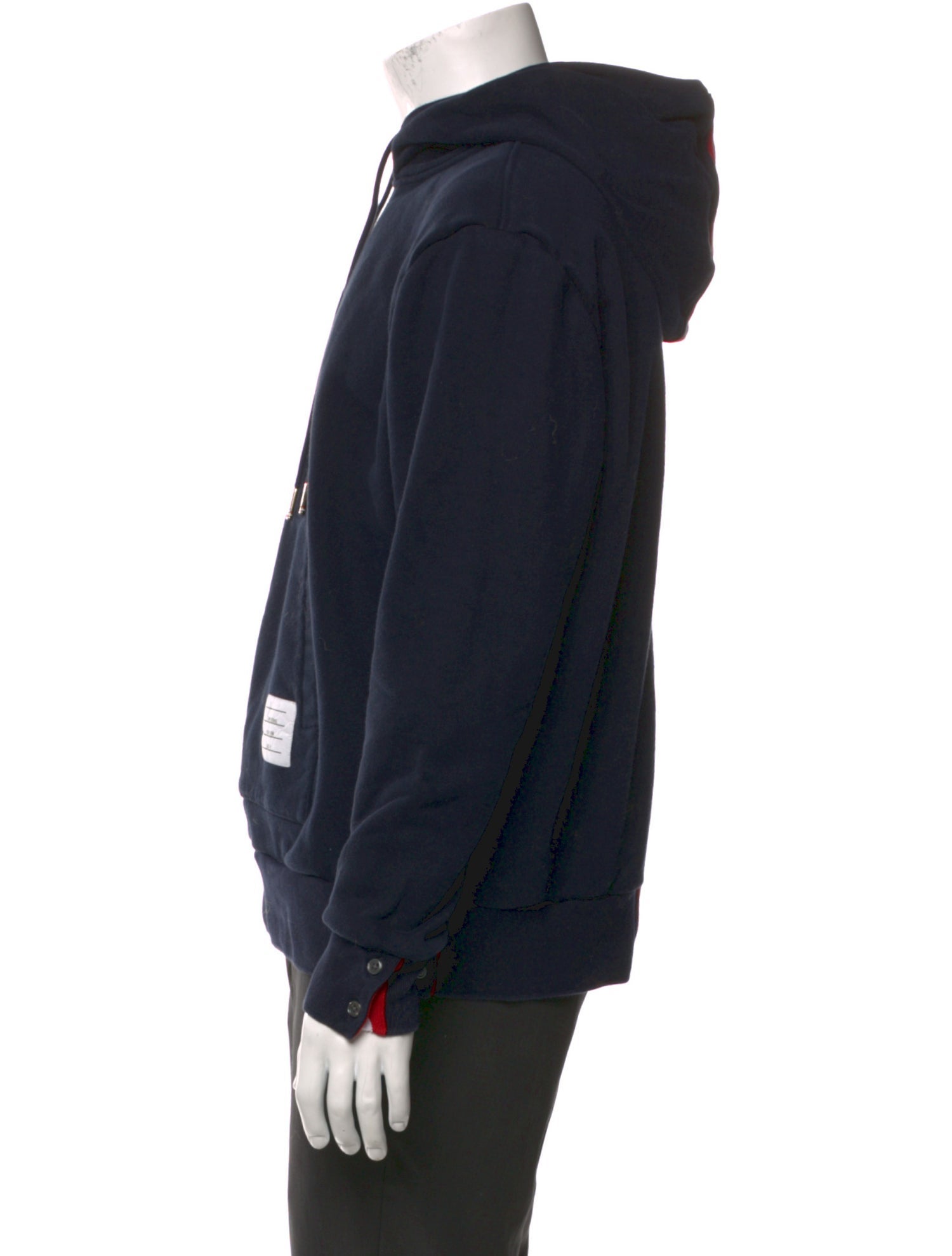 Thom Browne Crew Neck Long Sleeve Hoodie