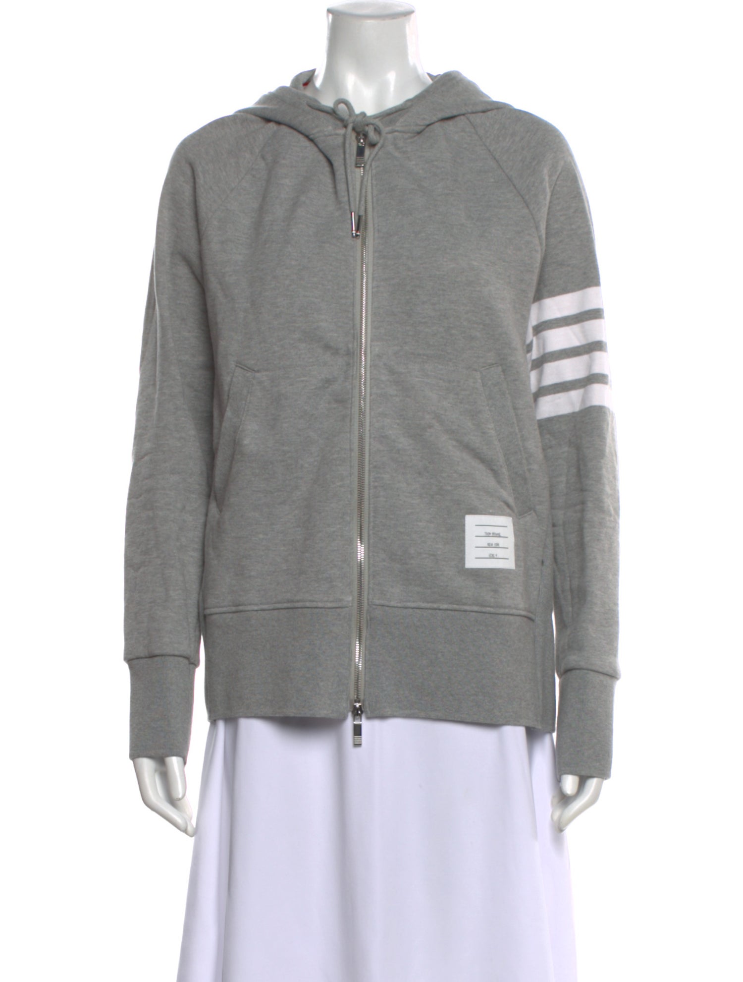 Thom Browne 4-Bar Striped Sweater