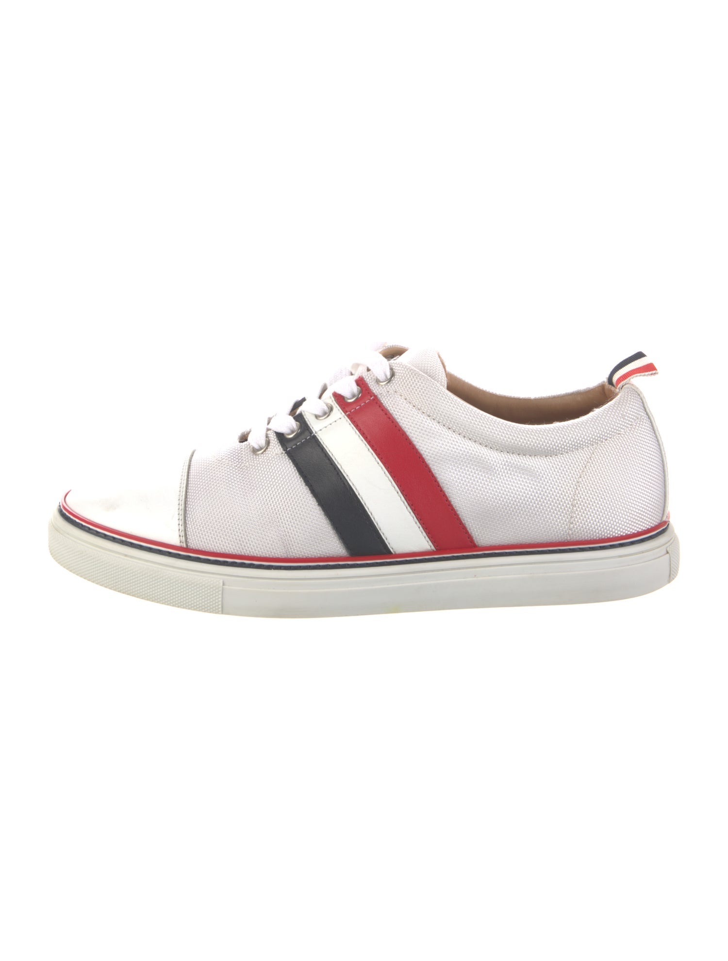 Thom Browne Leather Printed Sneakers
