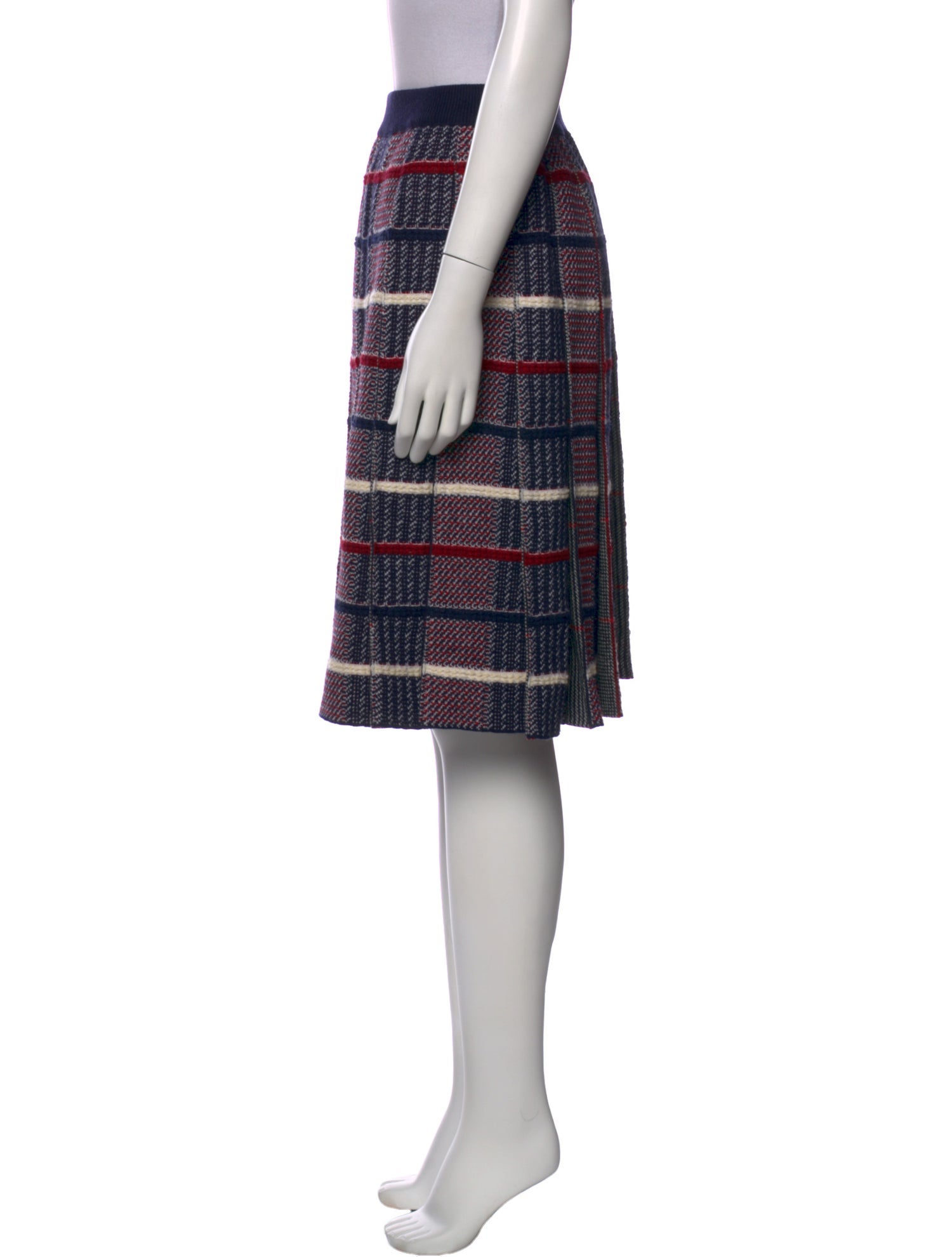 Thom Browne Wool Knee-Length Skirt
